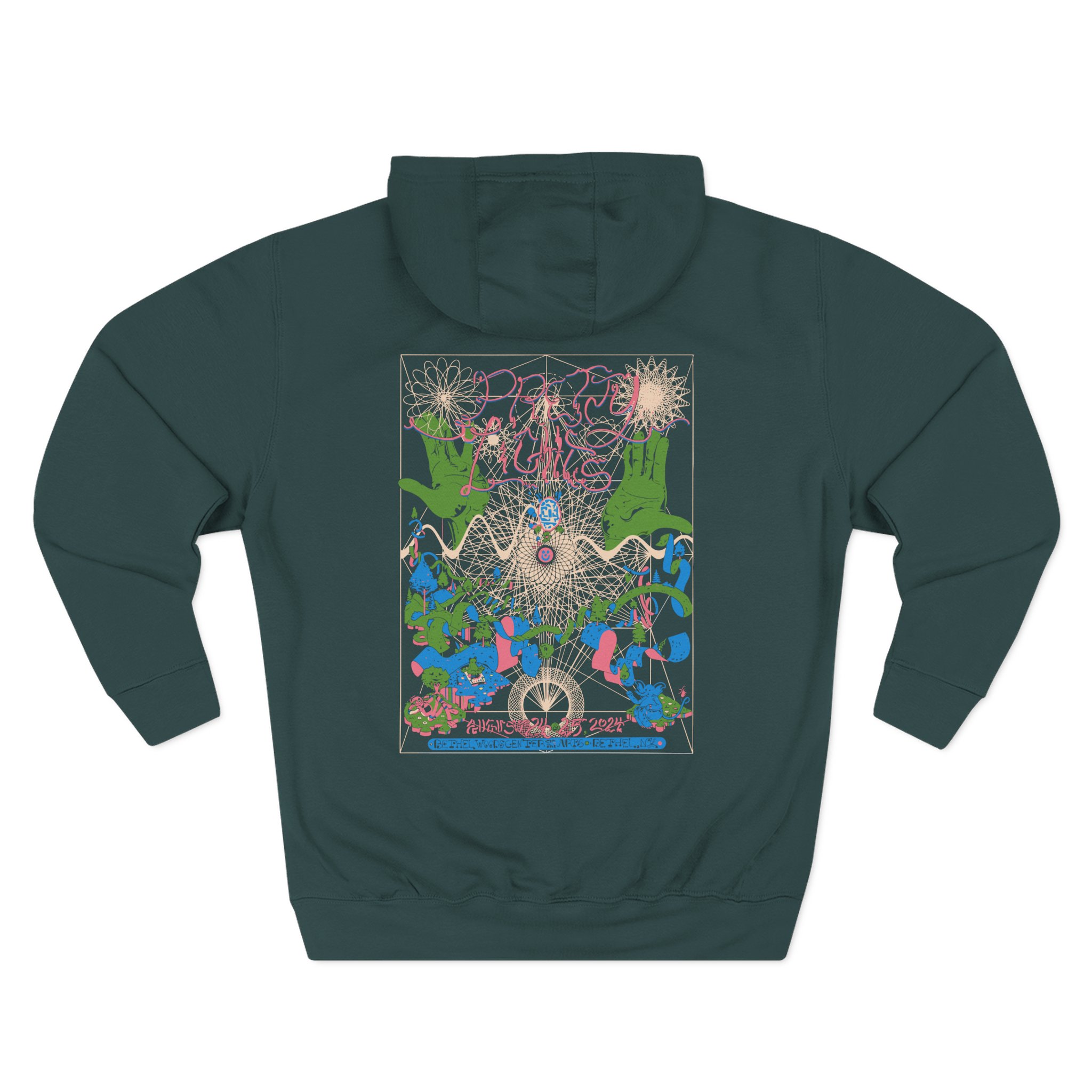 Pretty Lights Bethel Woods Three-Panel Fleece Hoodie