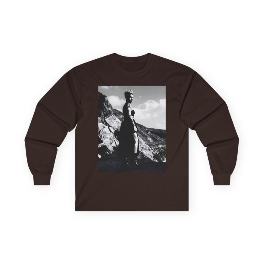 P!nk Trustfall Charcoal Unisex Ultra Cotton Long Sleeve Tee
