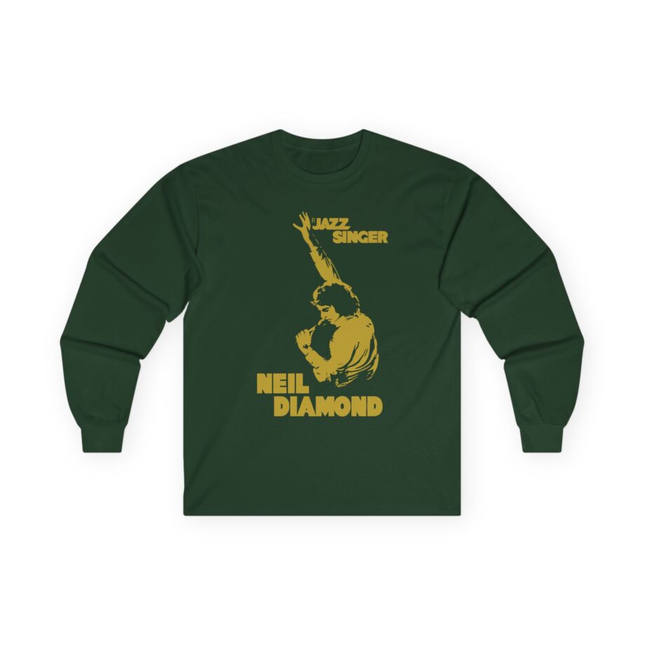 Neil Diamond Jazz Singer Unisex Ultra Cotton Long Sleeve Tee