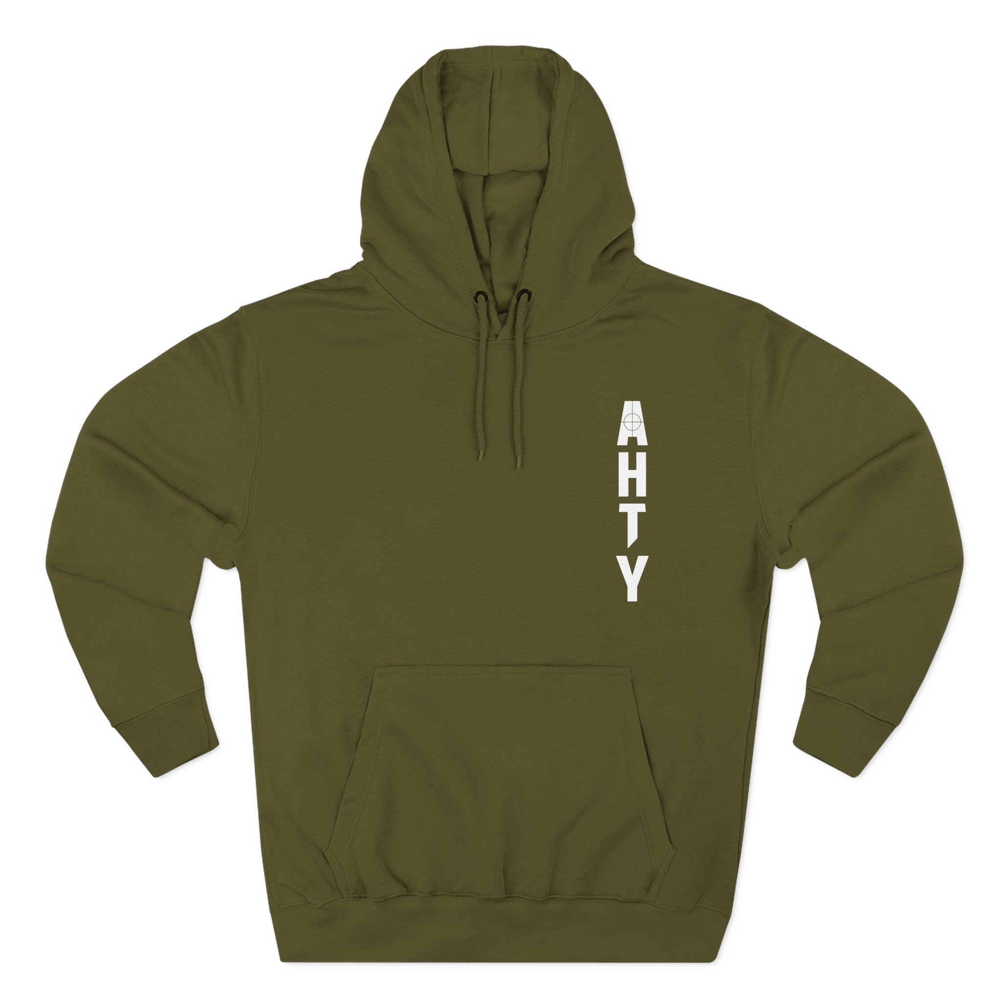 All Hail the Yeti Side Logo Three-Panel Fleece Hoodie