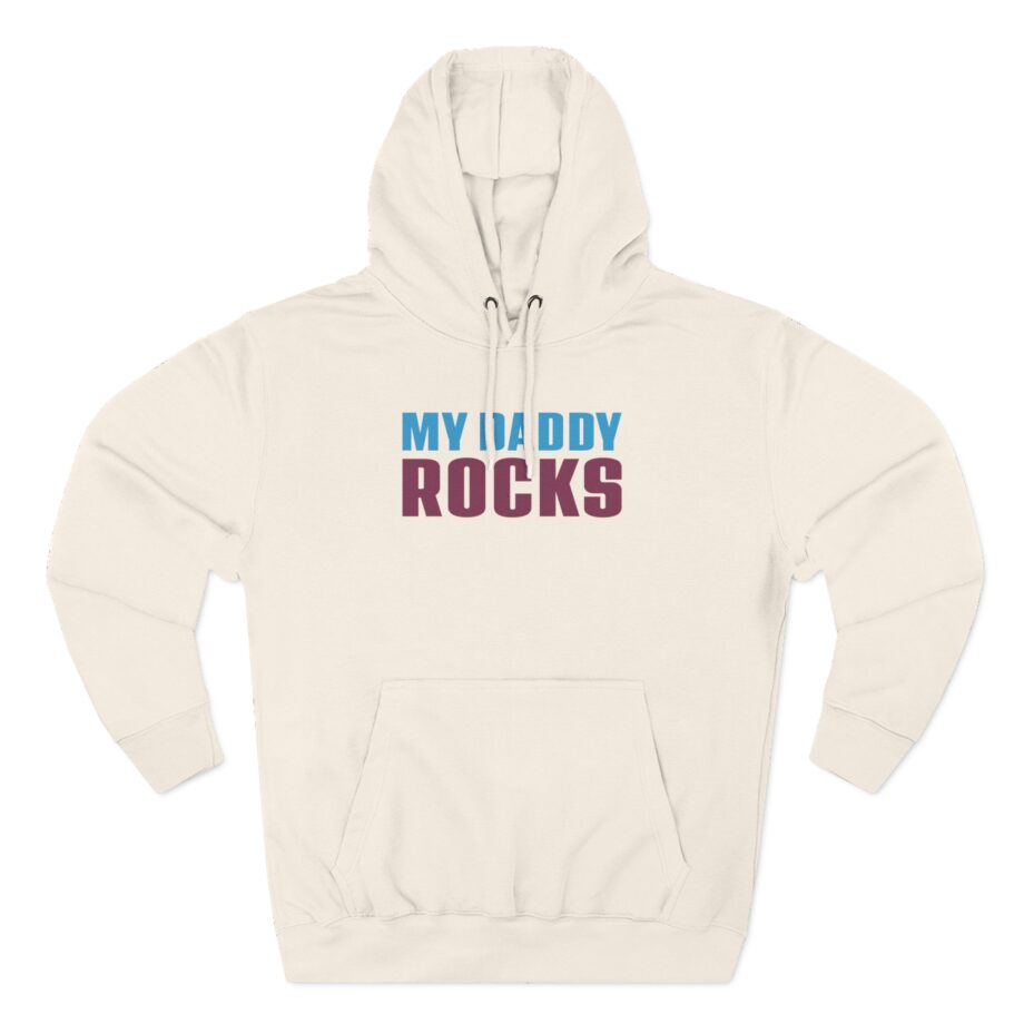 JLS My Daddy Rocks Three-Panel Fleece Hoodie