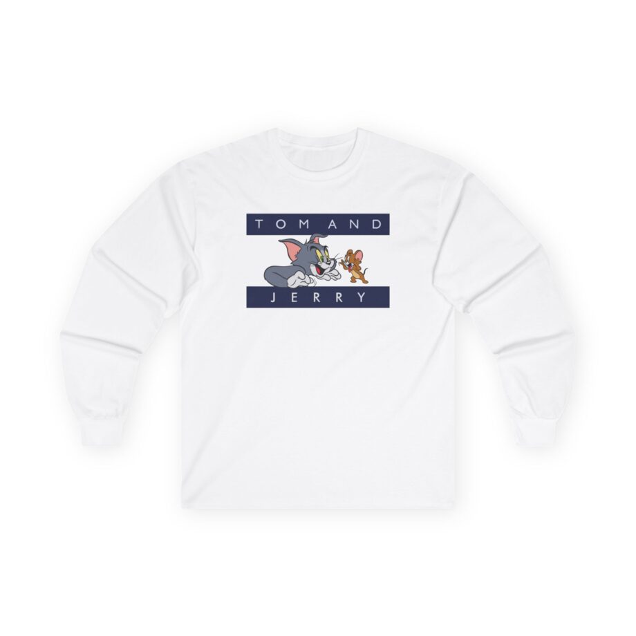 Fede Vigevani Tom and Jerry Unisex Ultra Cotton Long Sleeve Tee