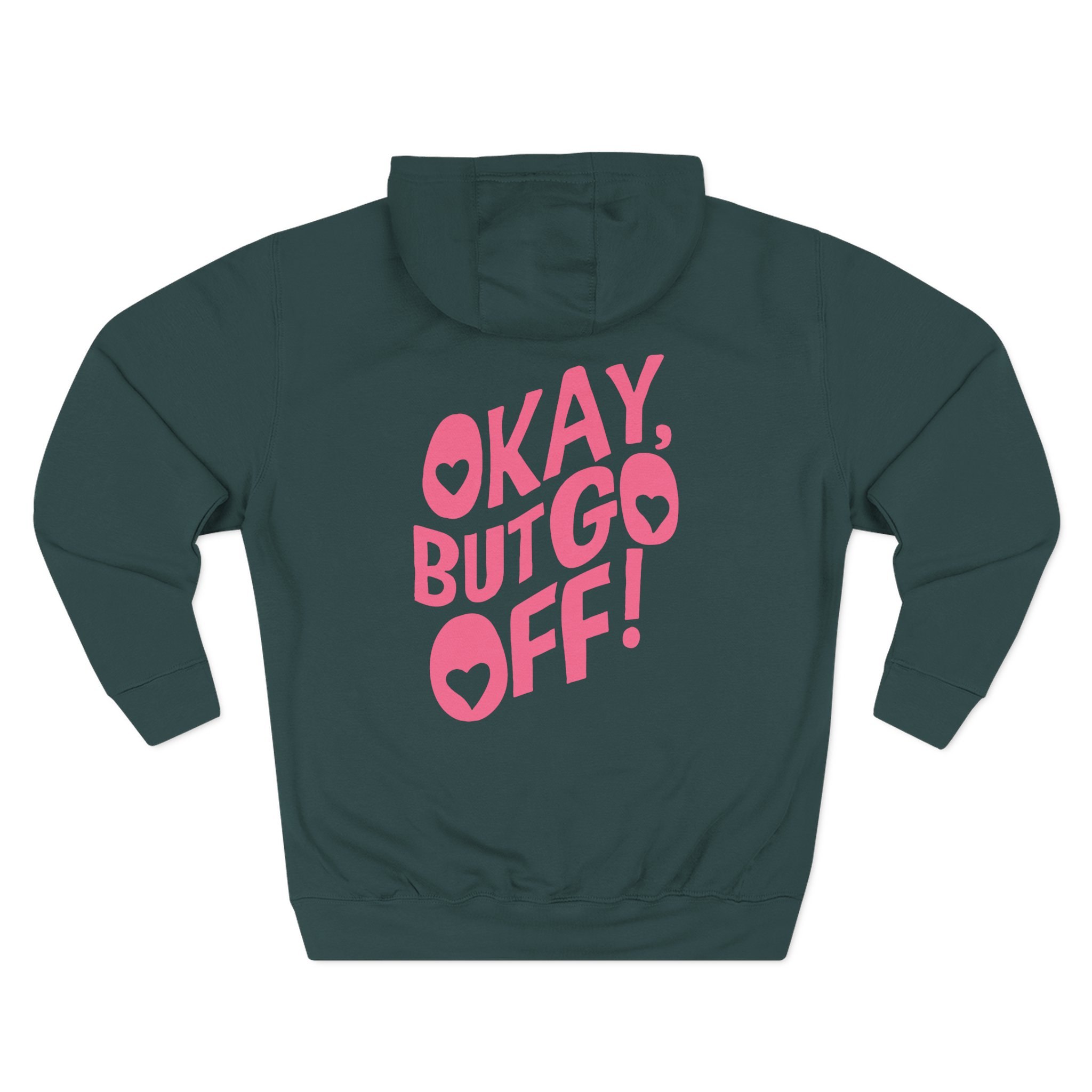 Shawty Bae Three-Panel Fleece Hoodie