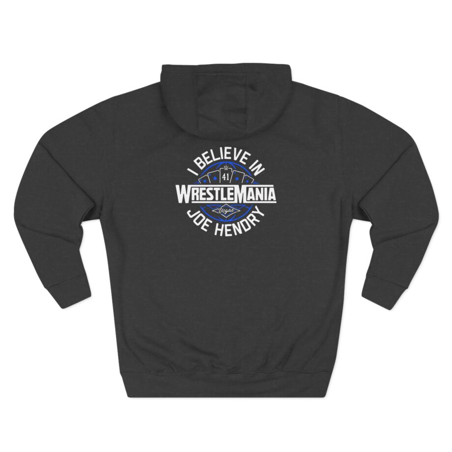 Joe Hendry WrestleMania 41 Logo Three-Panel Fleece Hoodie