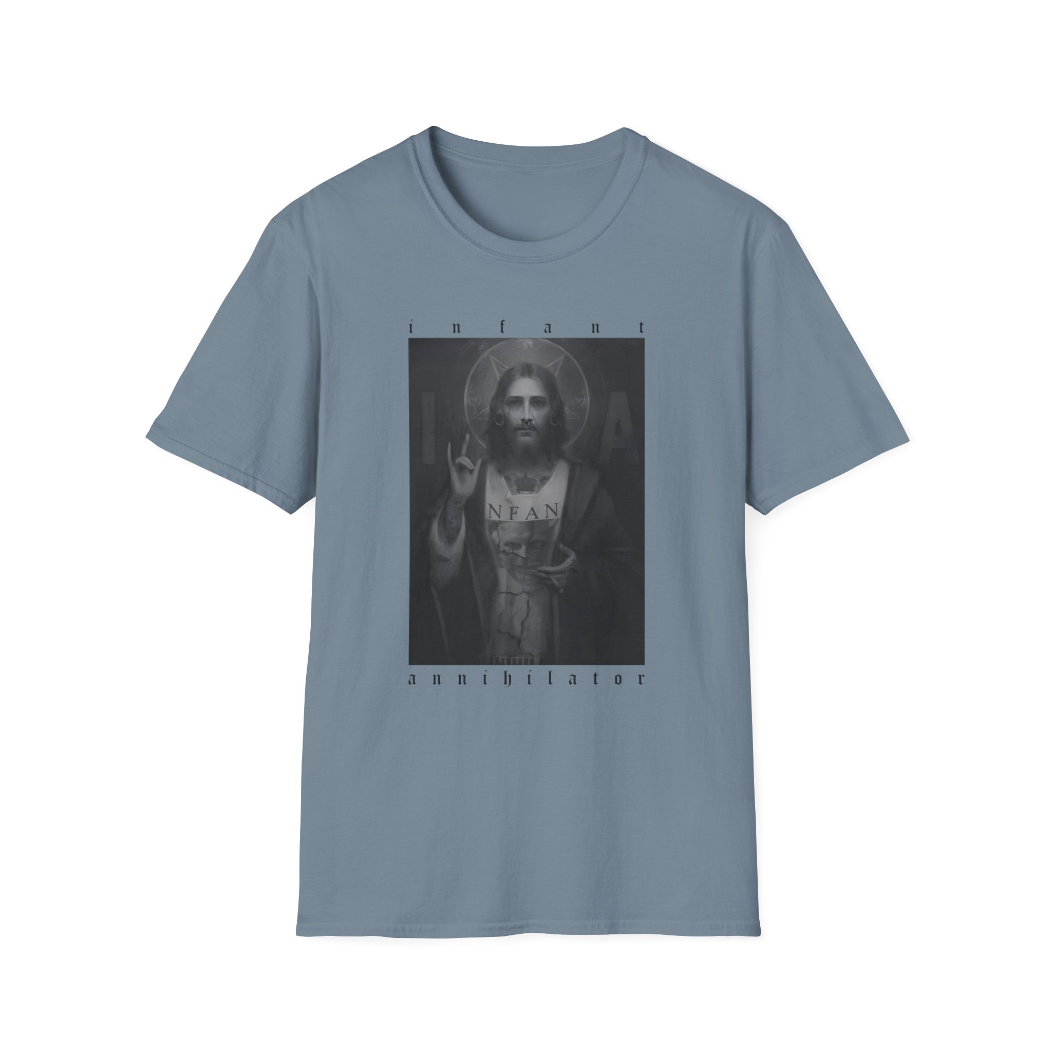 Infant Annihilator Jesus Unisex Softstyle T-Shirt