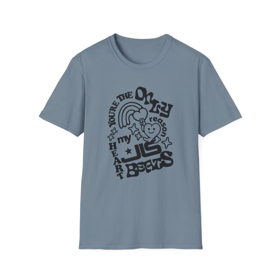 JLS Heart Beats Unisex Softstyle T-Shirt