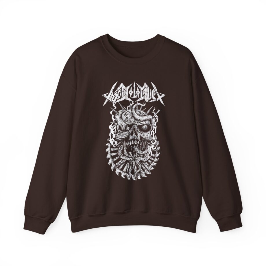 Toxic Holocaust Skull Unisex Heavy Blend™ Crewneck Sweatshirt