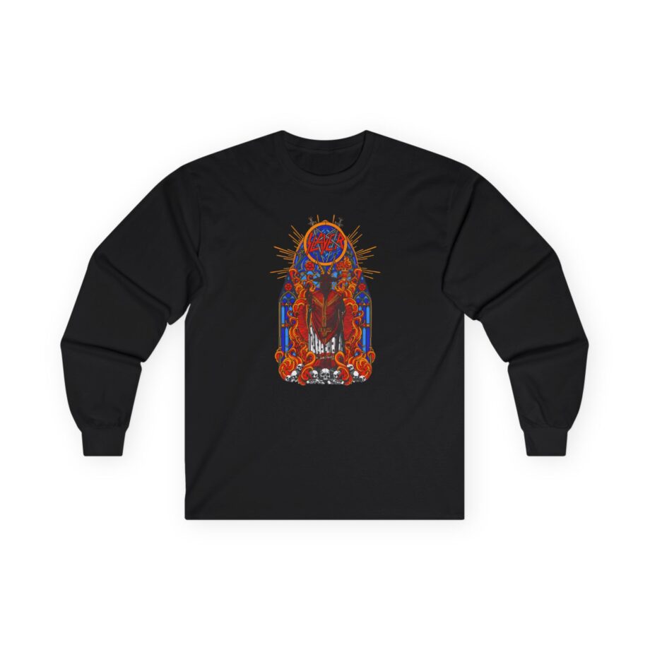 Slayer Goatgod Stained Glass Unisex Ultra Cotton Long Sleeve Tee