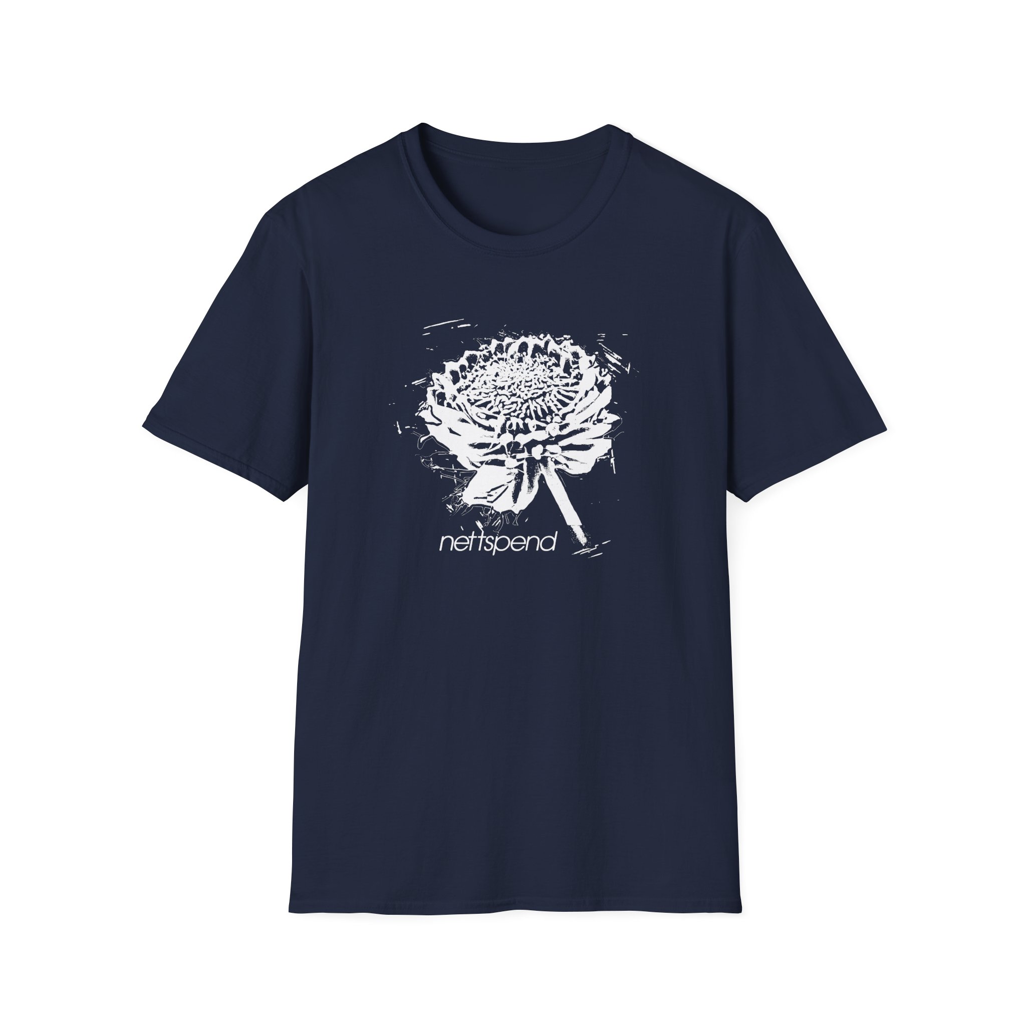Nettspend Flower Unisex Softstyle T-Shirt