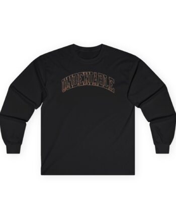 Max Holloway Undeniable Burgundy Unisex Ultra Cotton Long Sleeve Tee