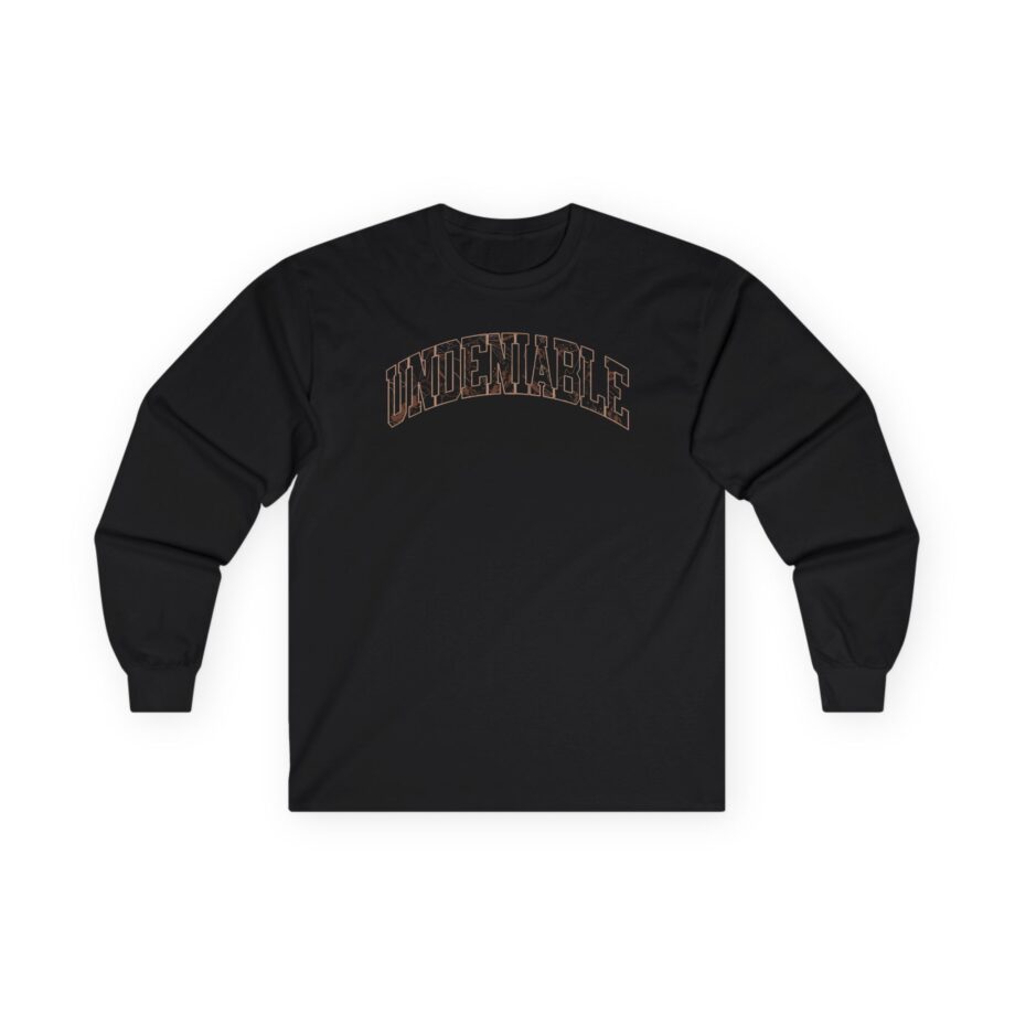 Max Holloway Undeniable Burgundy Unisex Ultra Cotton Long Sleeve Tee