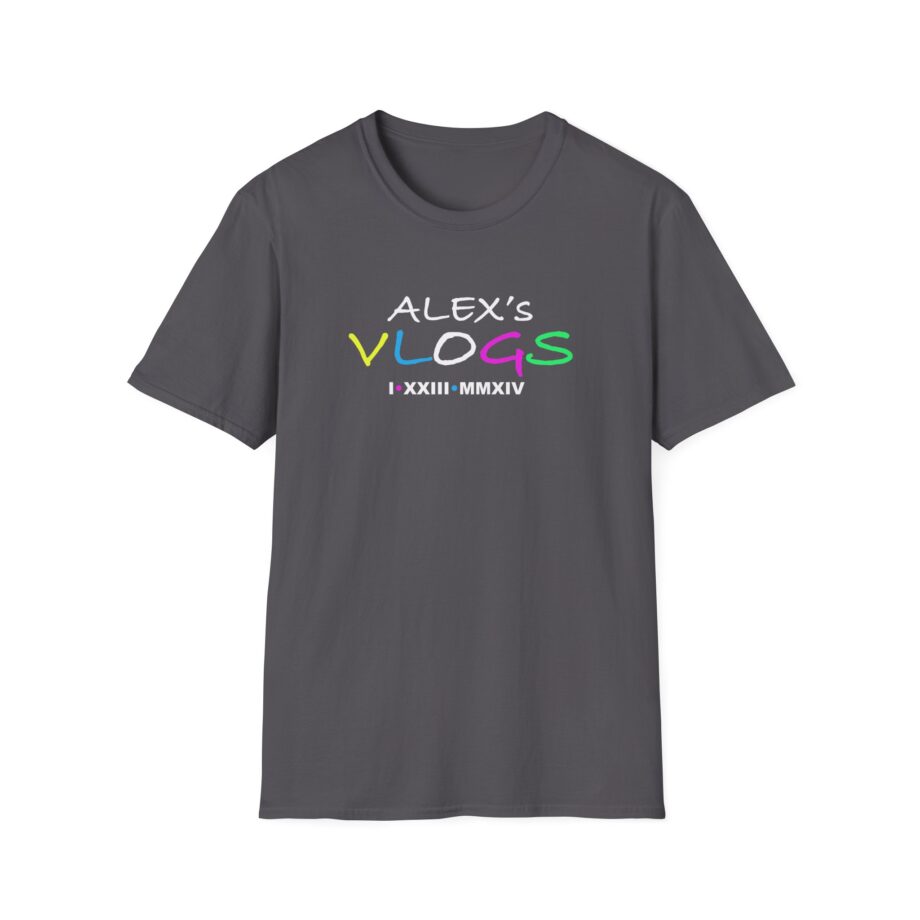 Alex Warren VLOGS Unisex Softstyle T-Shirt