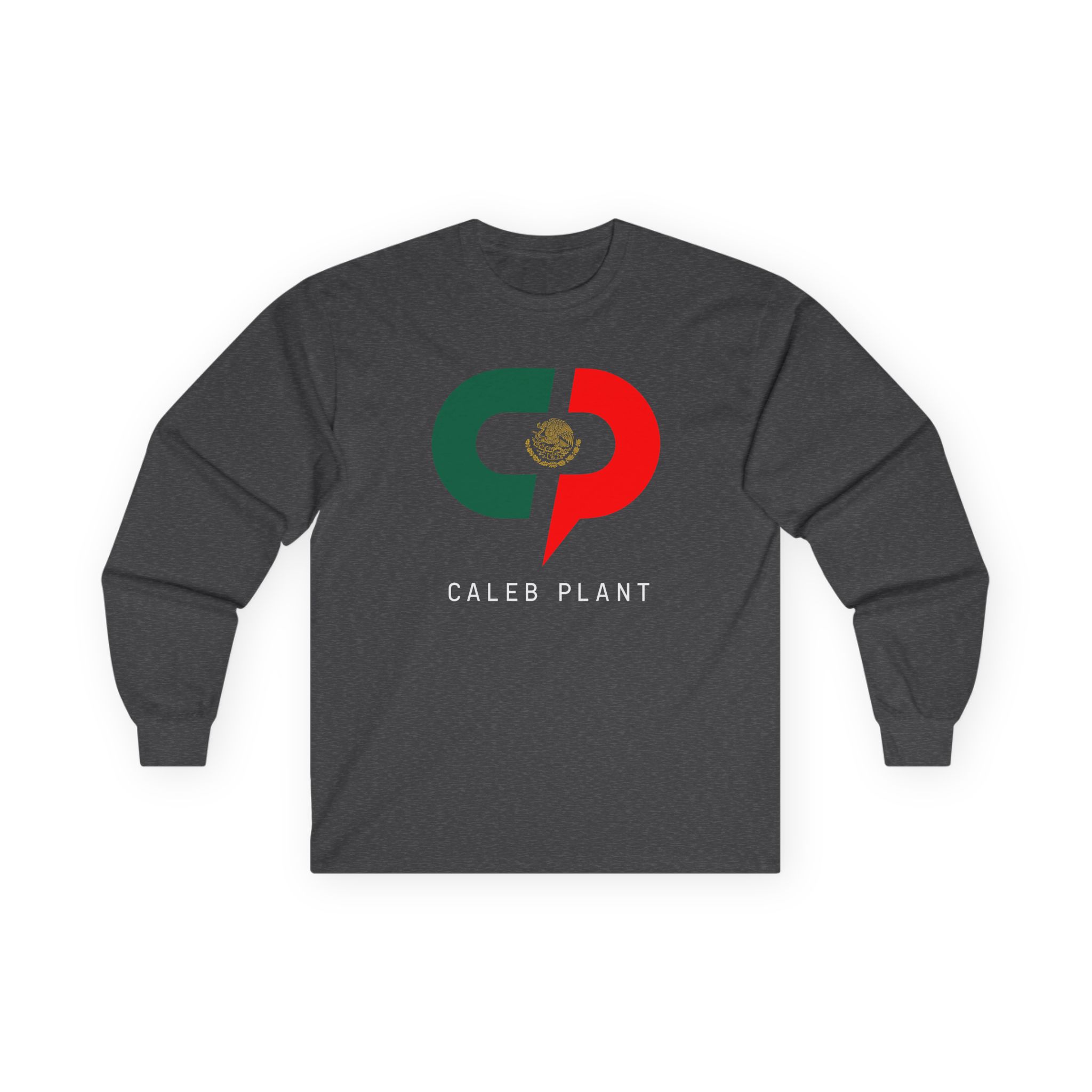 Caleb Plant Green White and Red Unisex Ultra Cotton Long Sleeve Tee