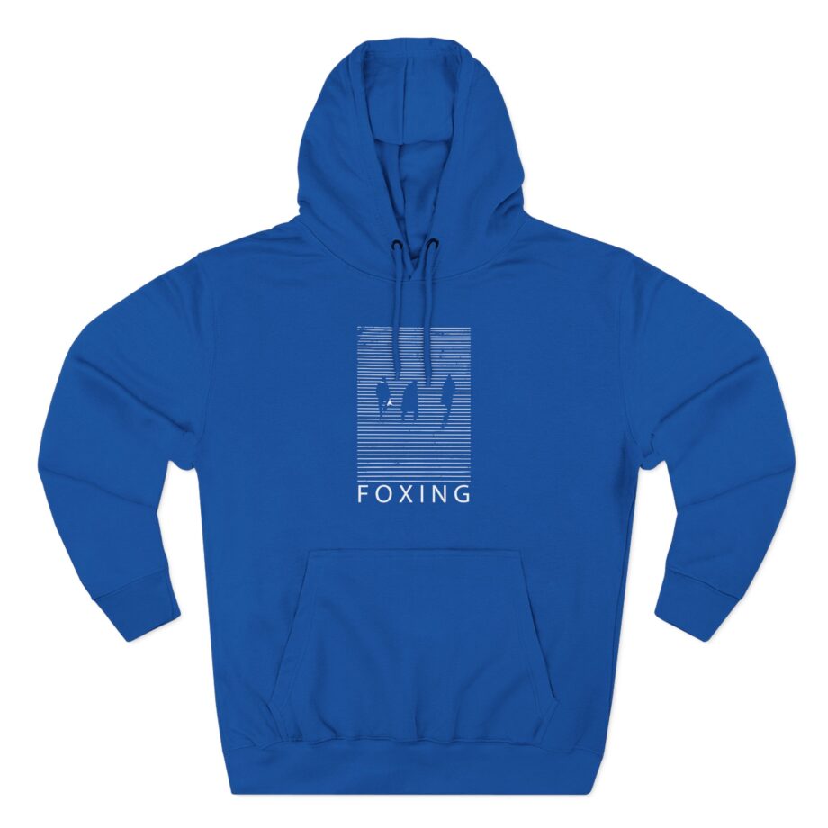 Foxing Stairs Three-Panel Fleece Hoodie