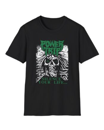 Power Trip Silence Unisex Softstyle T-Shirt