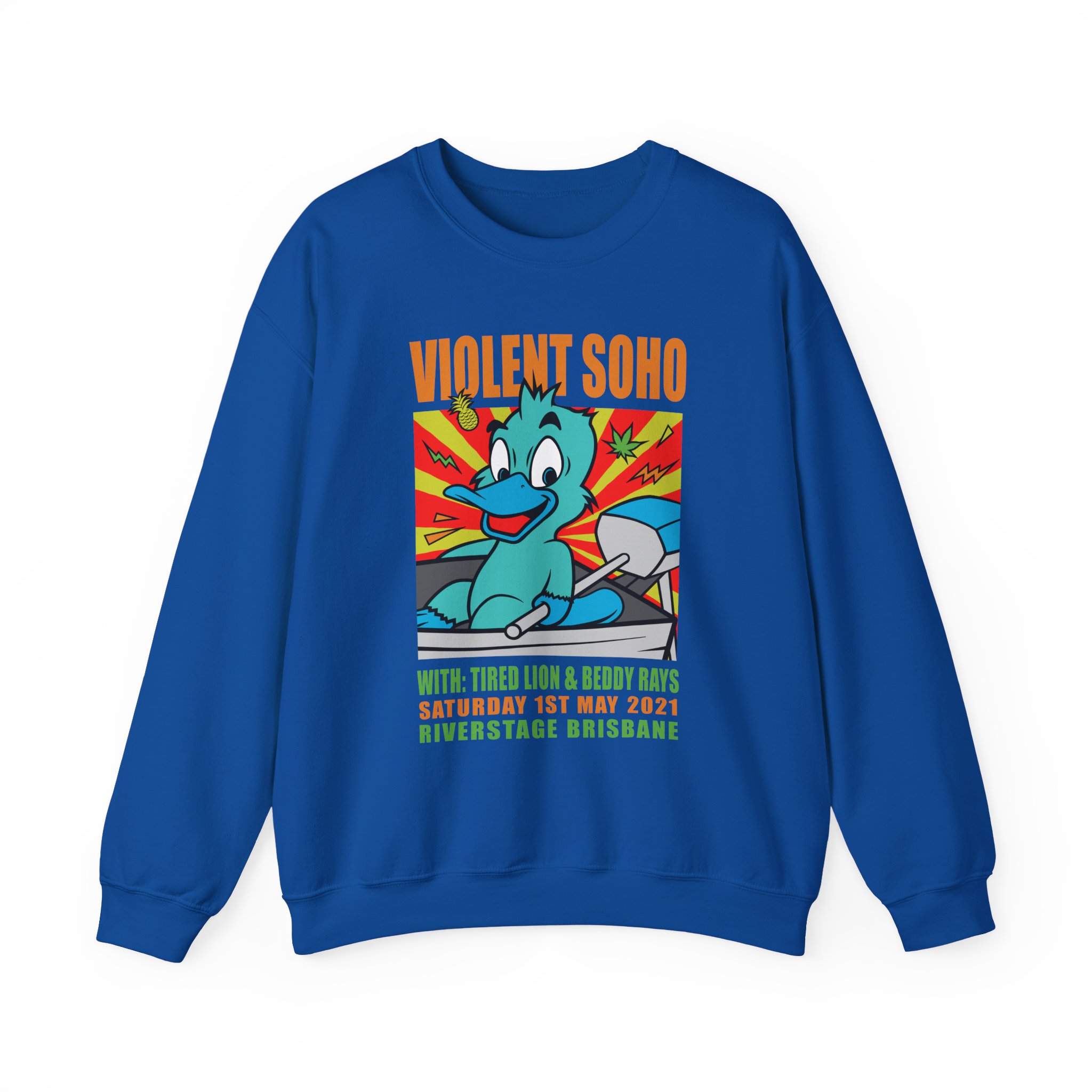 Violent Soho  Event Poster Unisex Heavy Blendâ„¢ Crewneck Sweatshirt
