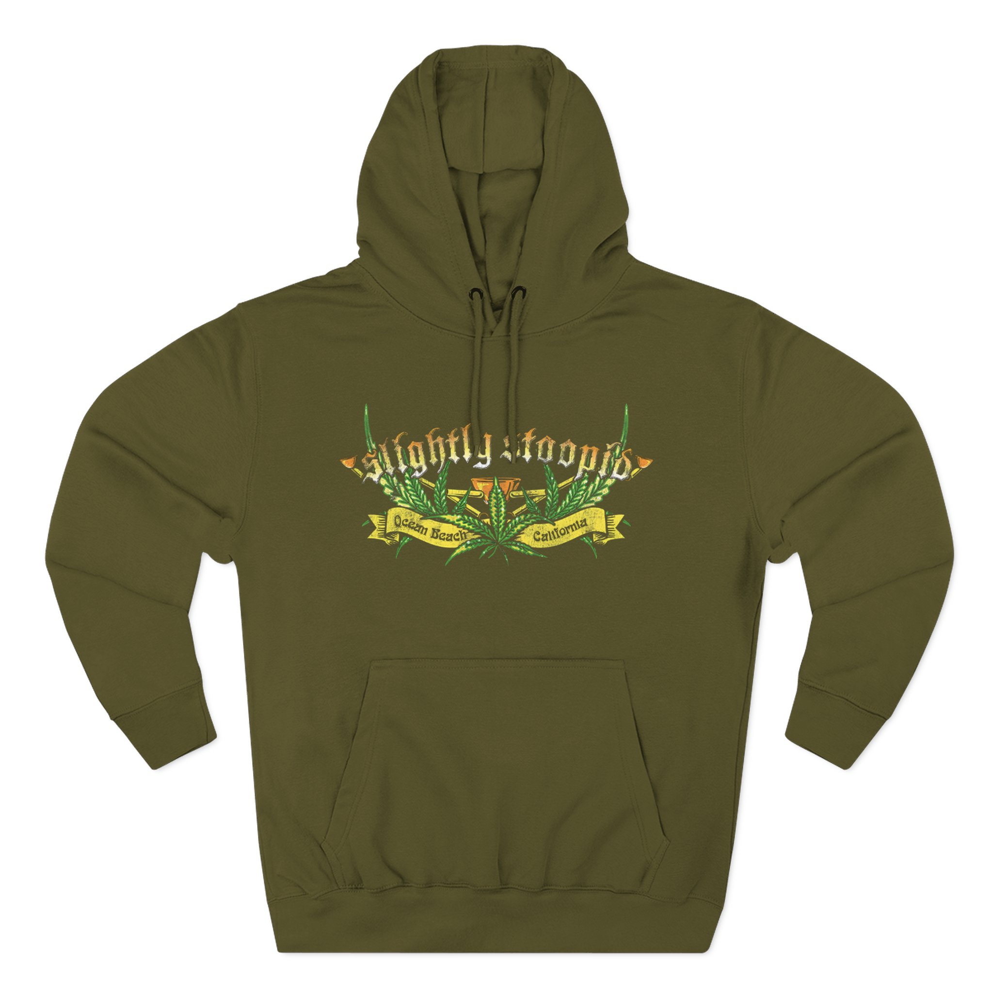 Slightly Stoopid 4/20 Crest Three-Panel Fleece Hoodie