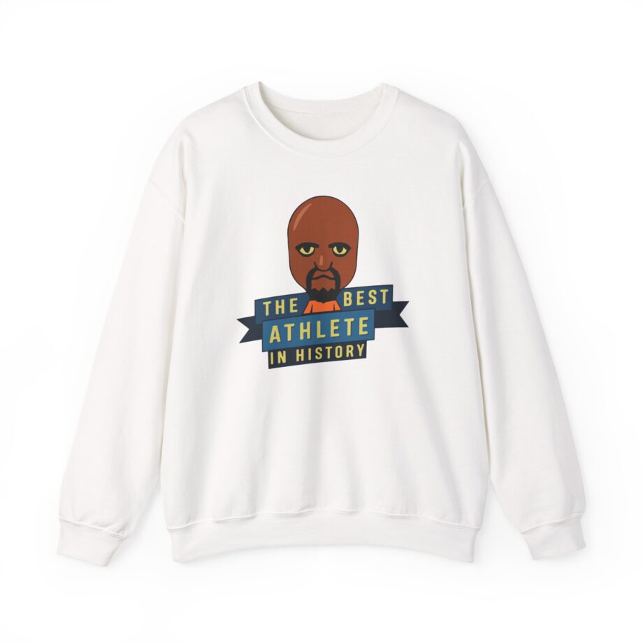 Poofesure the best athlete in history Unisex Heavy Blend™ Crewneck Sweatshirt