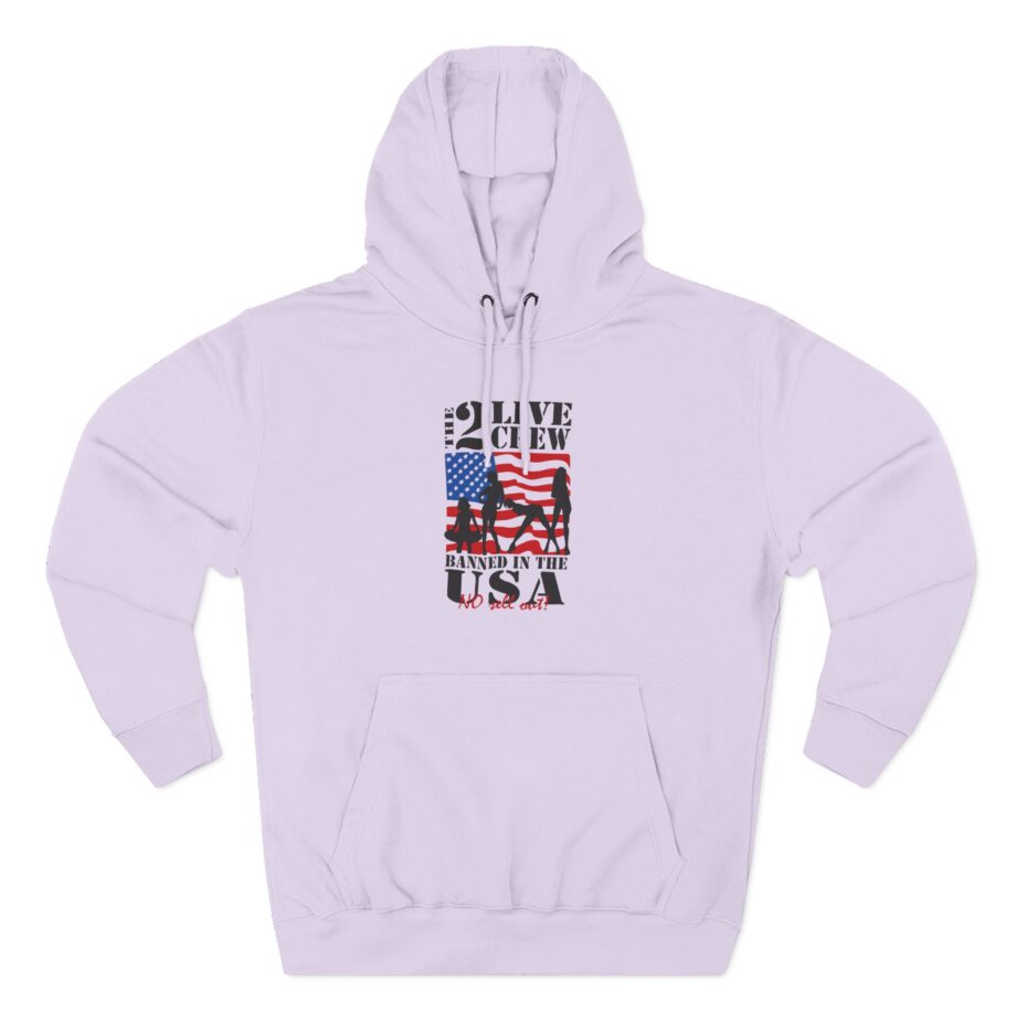 2 Live Crew The Banned in the Usa Three-Panel Fleece Hoodie
