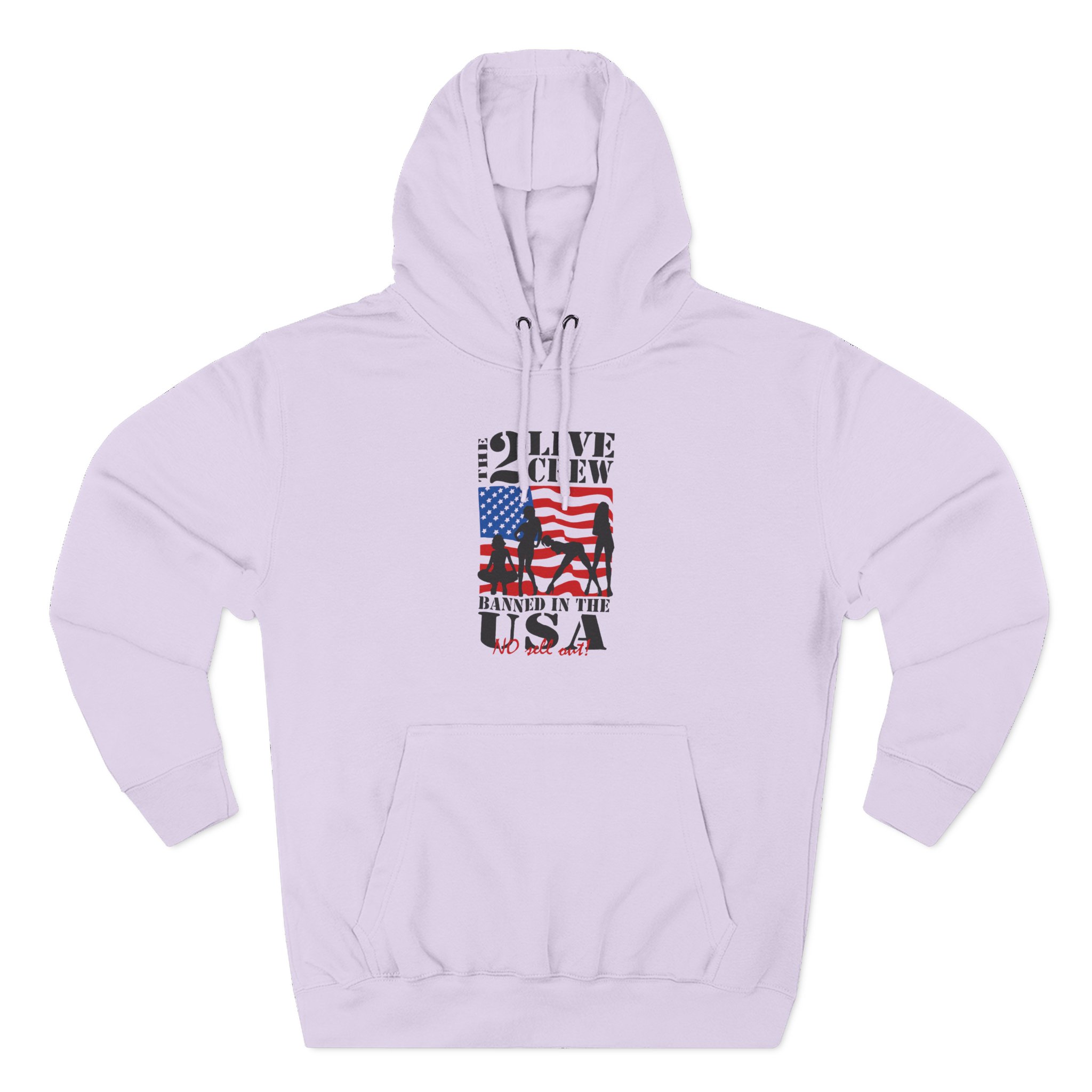 2 Live Crew The Banned in the Usa Three-Panel Fleece Hoodie
