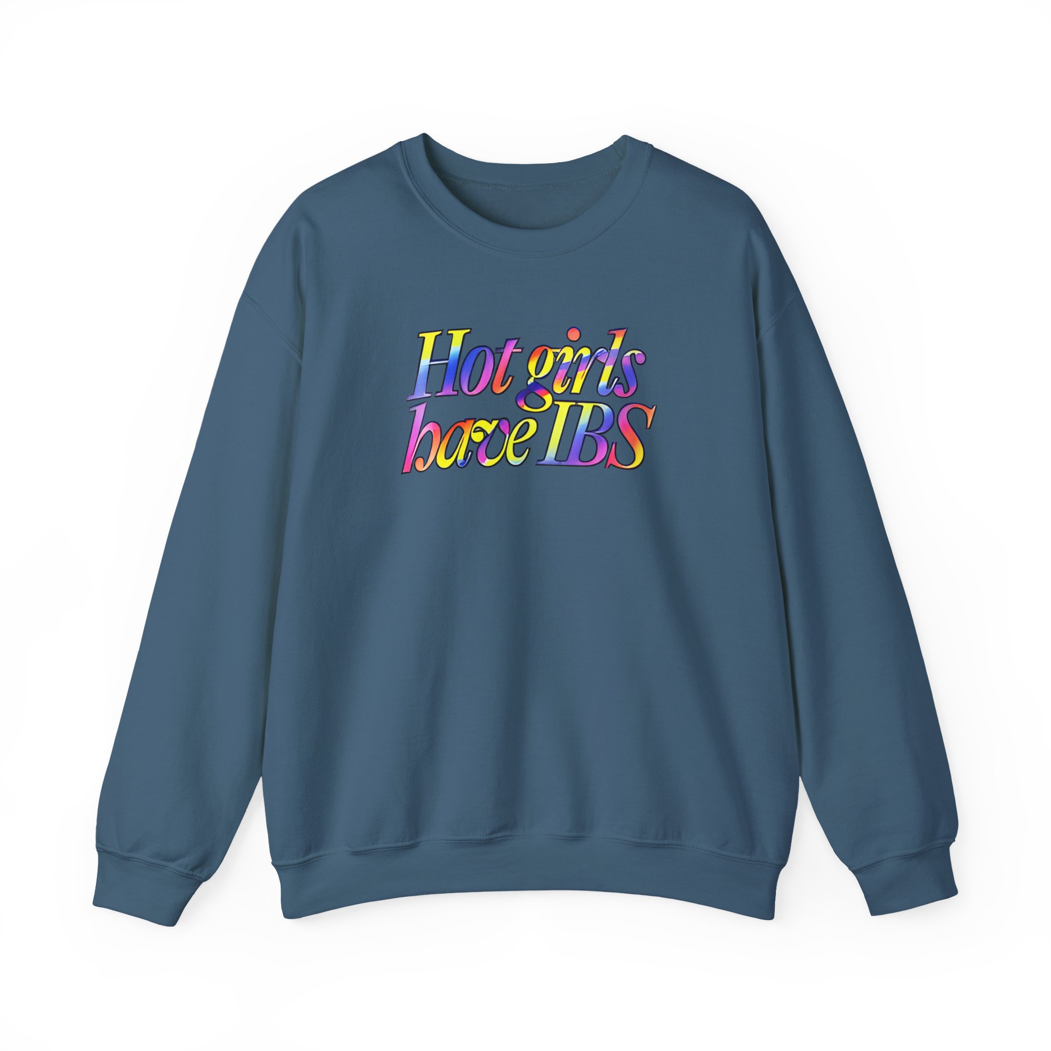 Willow Pill Hot Girls Have Ibs Unisex Heavy Blendâ„¢ Crewneck Sweatshirt