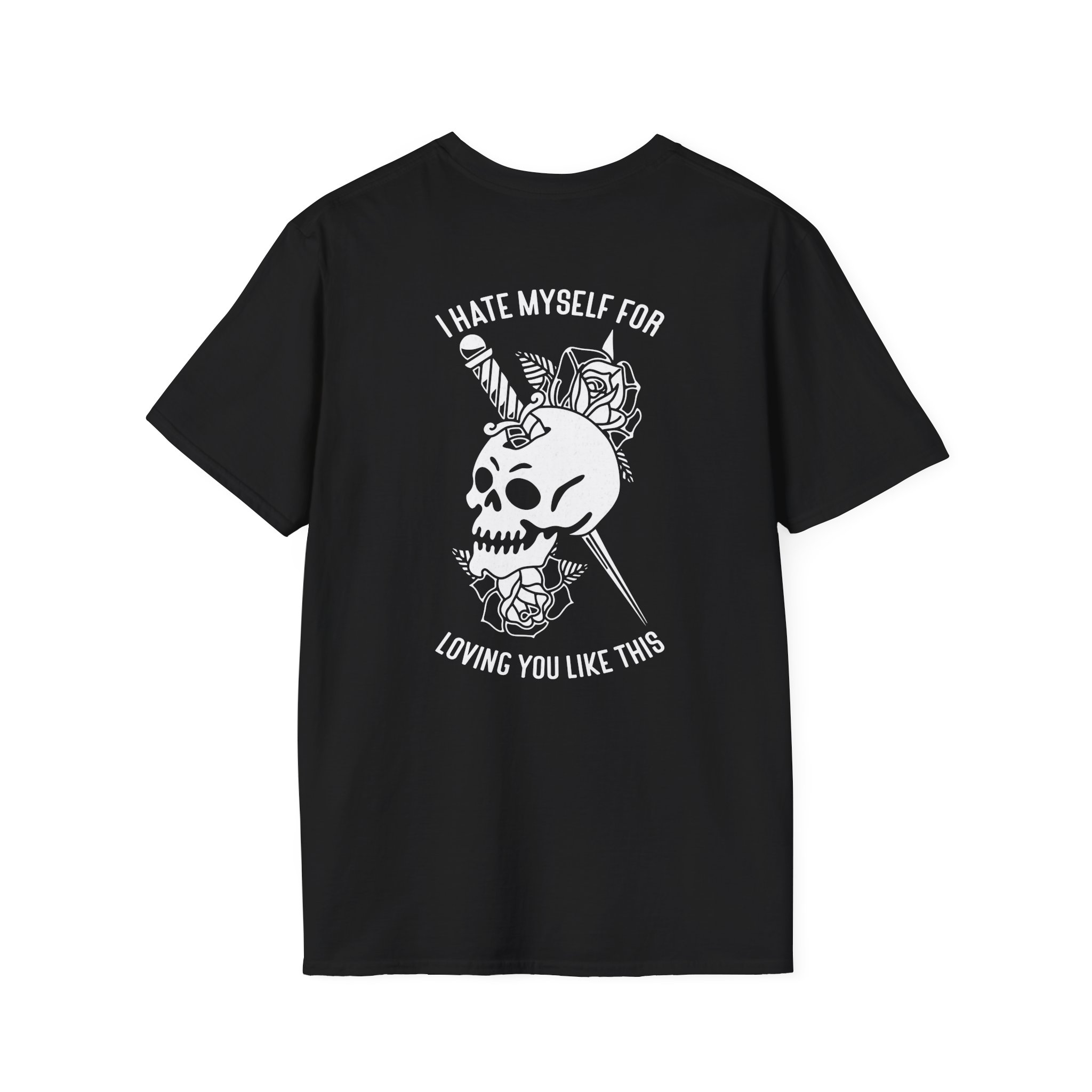 Bayside Dagger Skull Unisex Softstyle T-Shirt