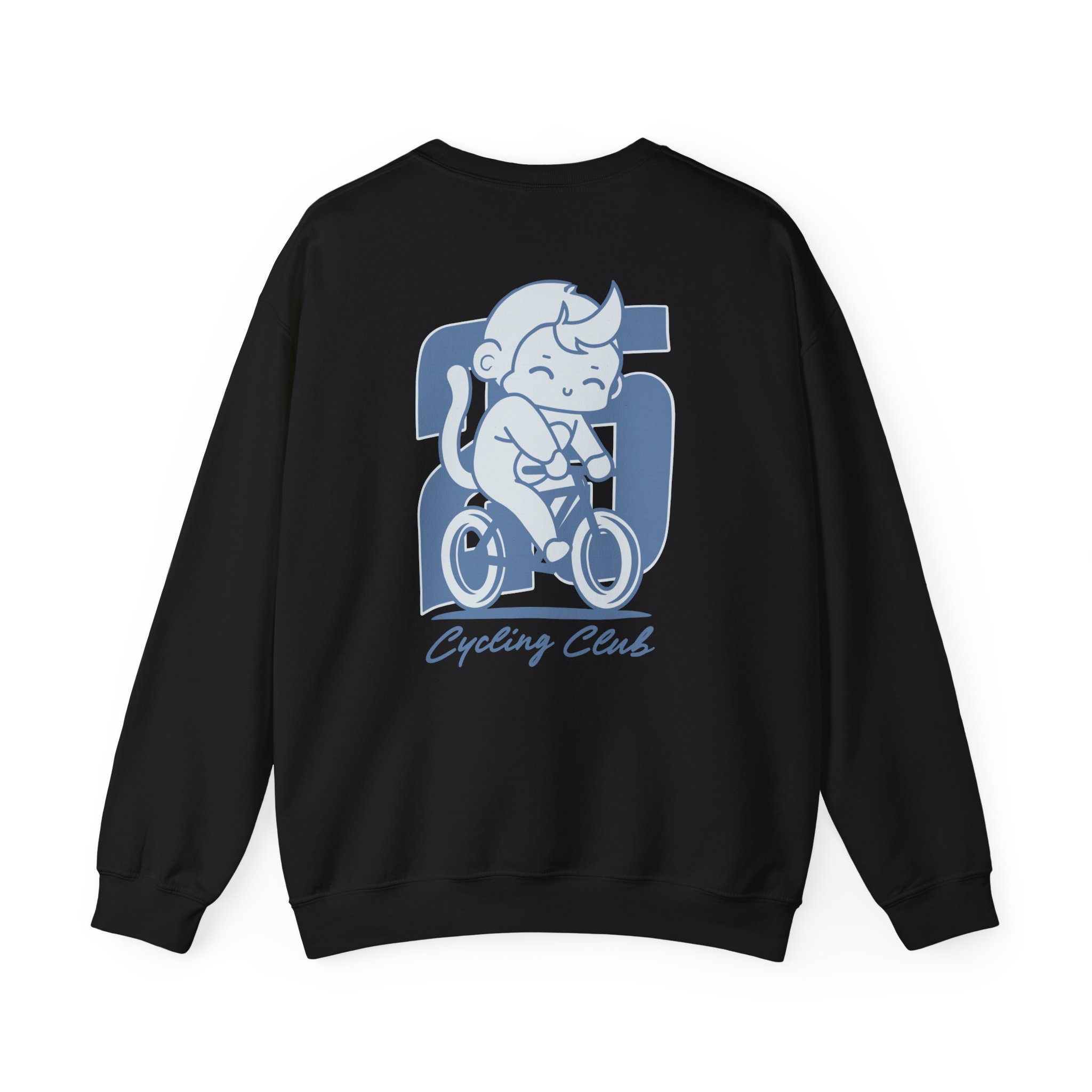 Cdawgva Monke Cycle Unisex Heavy Blendâ„¢ Crewneck Sweatshirt