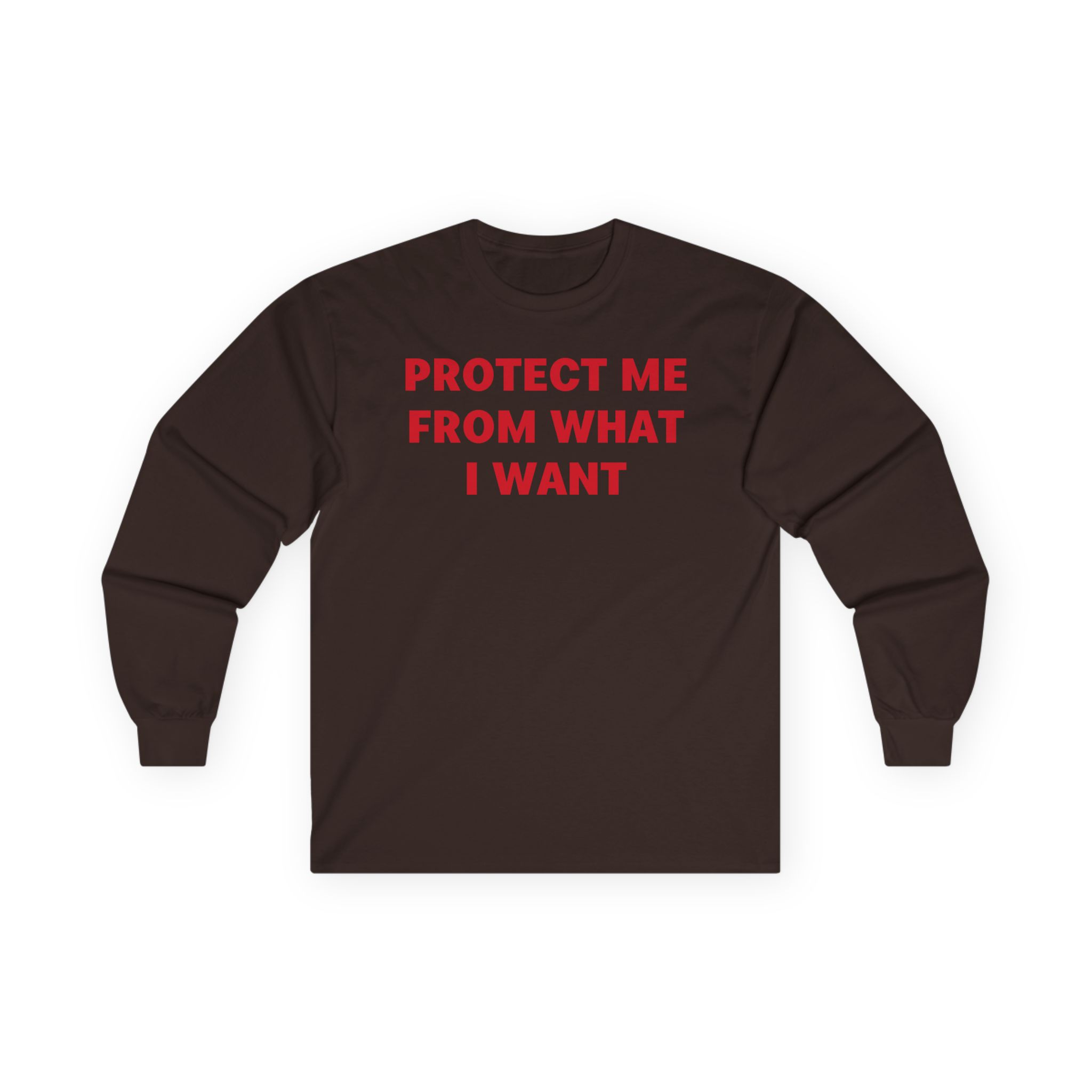 Jenny Holzer Protect Me From What I Want Unisex Ultra Cotton Long Sleeve Tee