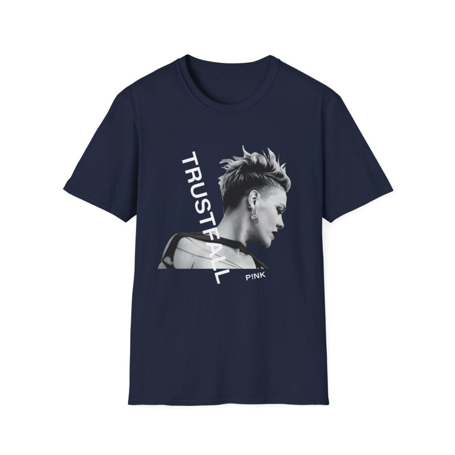 Pink Trustfall Unisex Softstyle T-Shirt