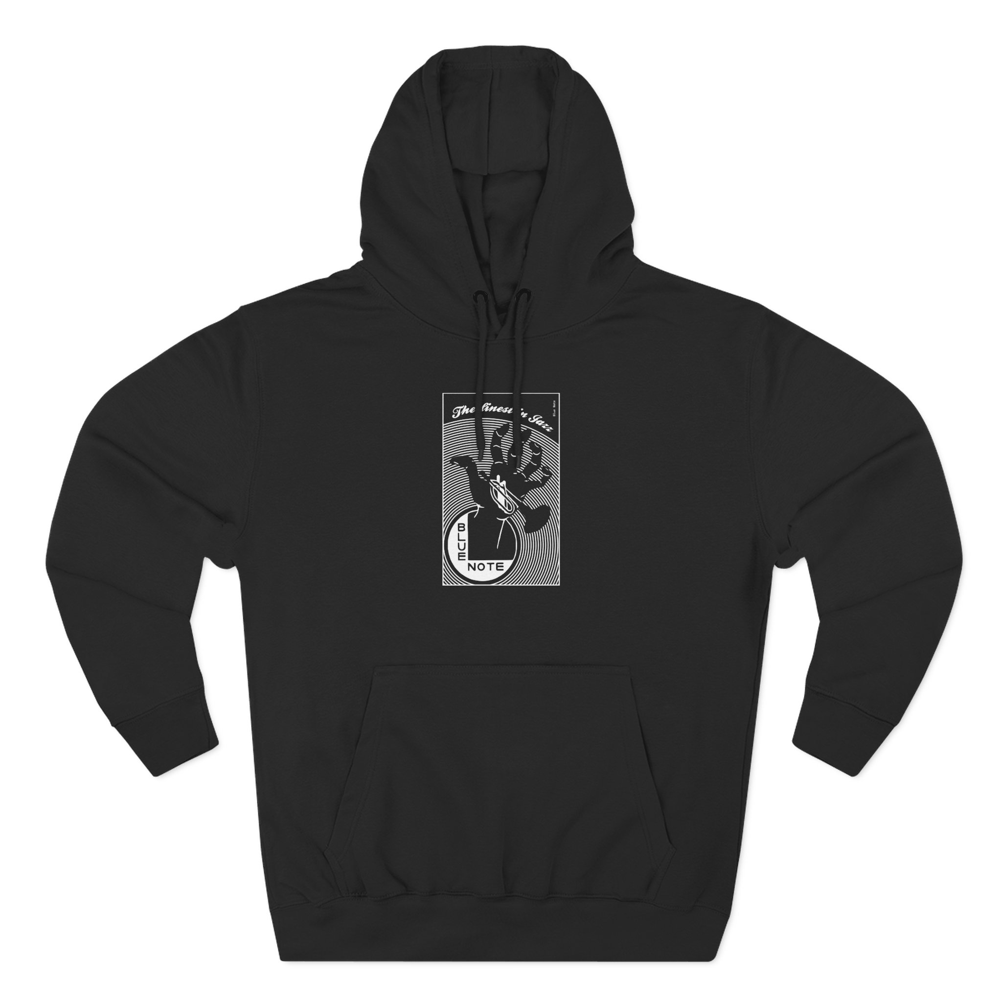 Blue Note Records Three-Panel Fleece Hoodie