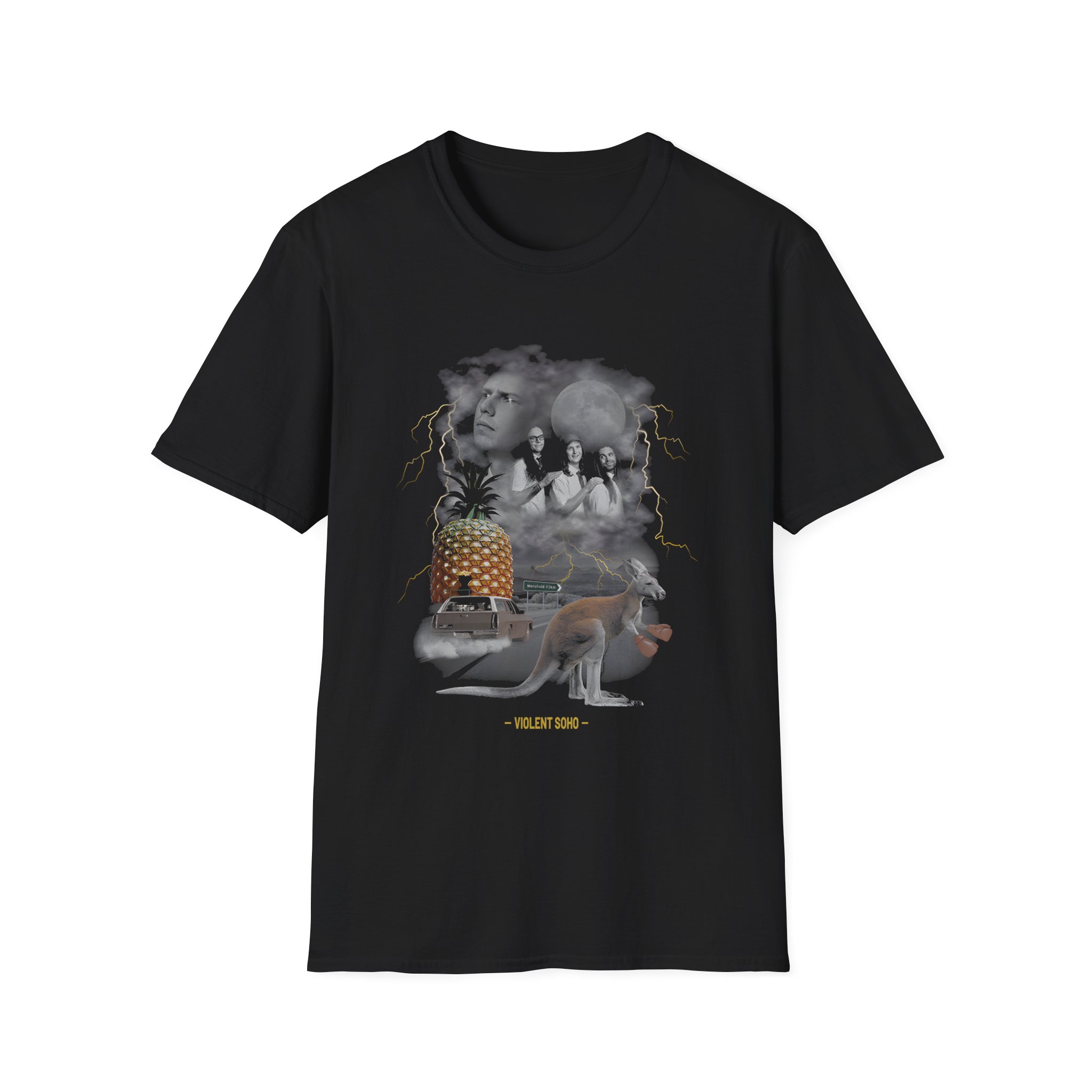 Violent Soho Far Que Truck Stop Unisex Softstyle T-Shirt