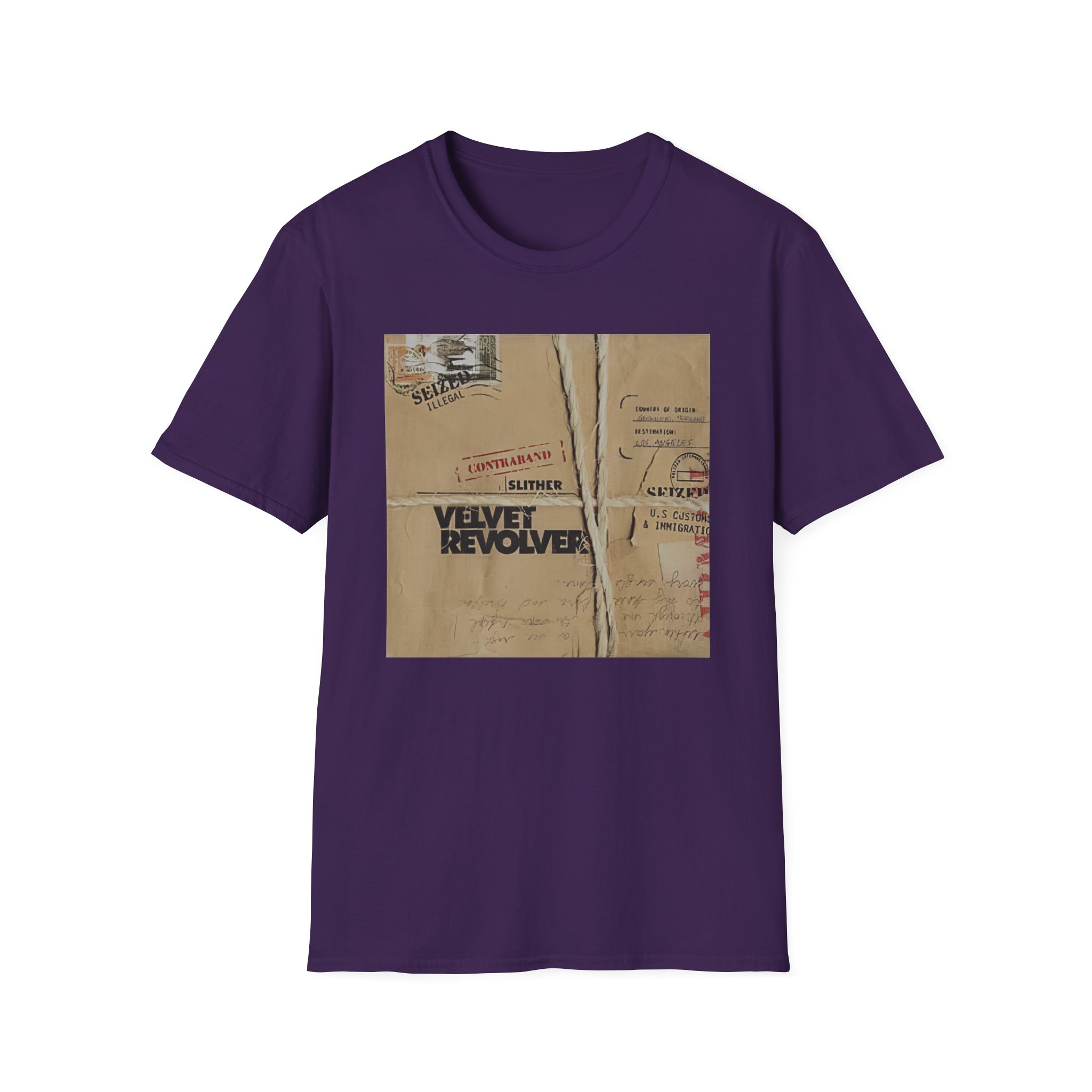 Velvet Revolver Slither 2 Album Cover Unisex Softstyle T-Shirt