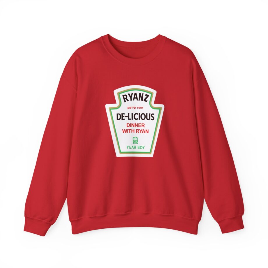 Ryan Windridge De-lecious Dinner Unisex Heavy Blend™ Crewneck Sweatshirt