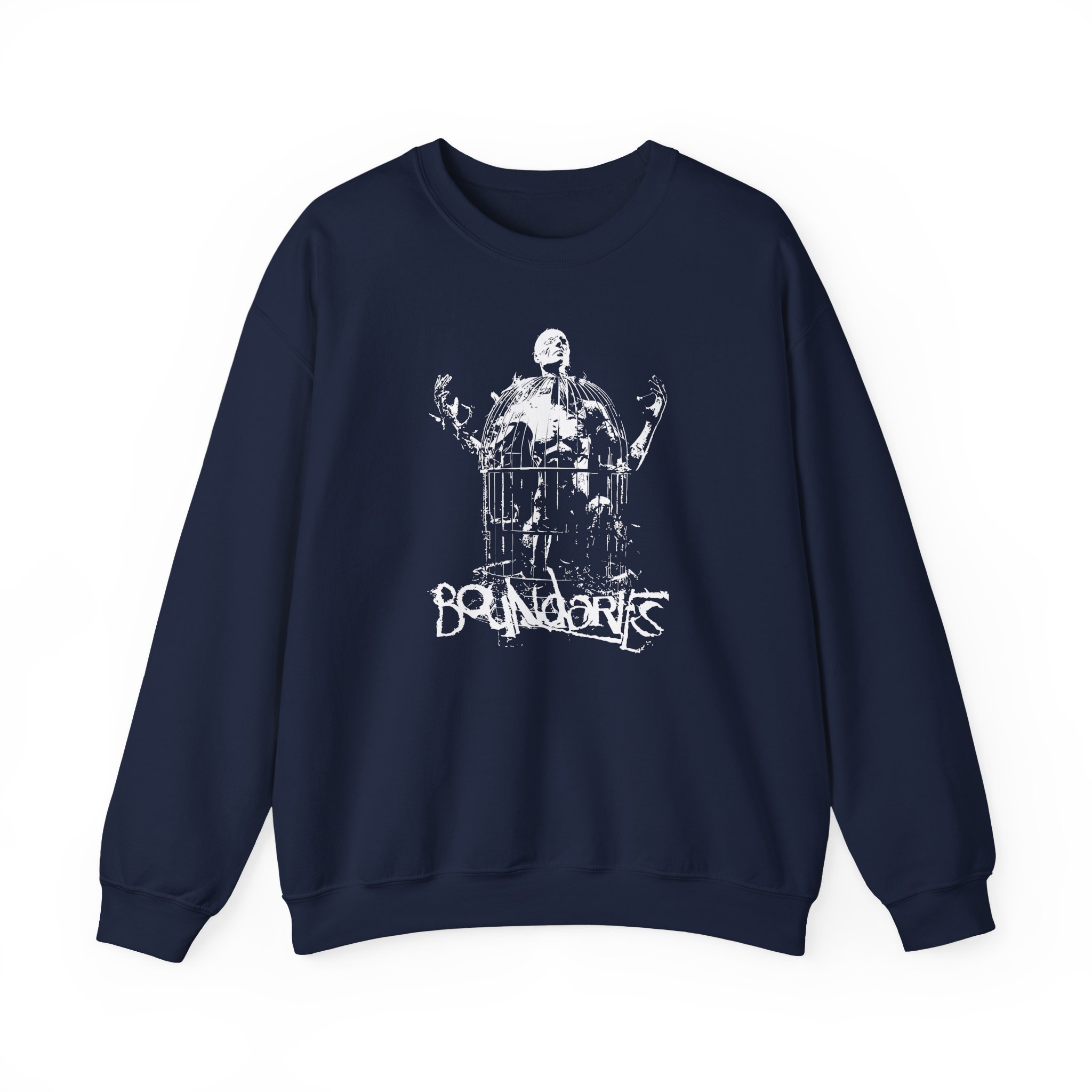 Boundaries Cage Unisex Heavy Blendâ„¢ Crewneck Sweatshirt
