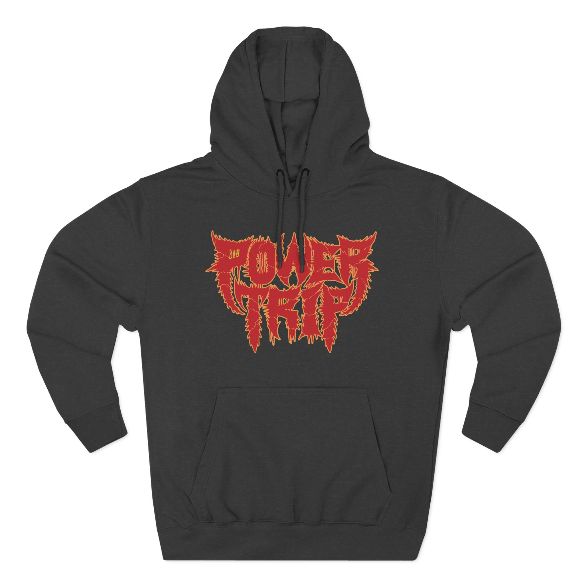 Power Trip Spikey Snake Three-Panel Fleece Hoodie