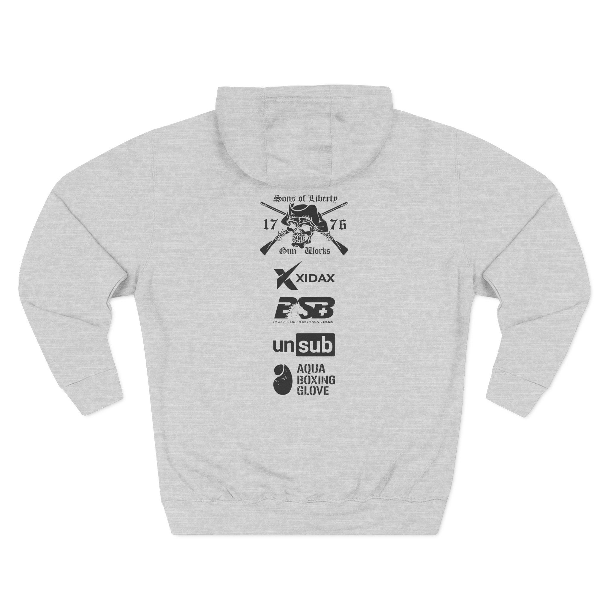 Brandon Herrera Ak Crew Three-Panel Fleece Hoodie