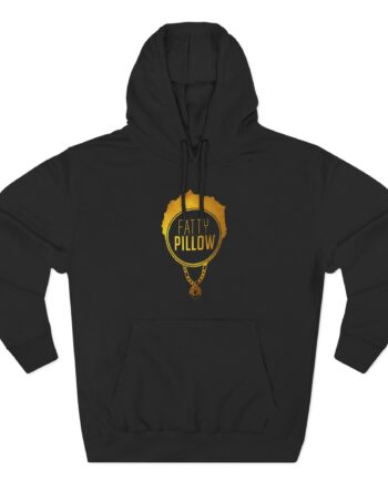 Fattypillow Three-Panel Fleece Hoodie