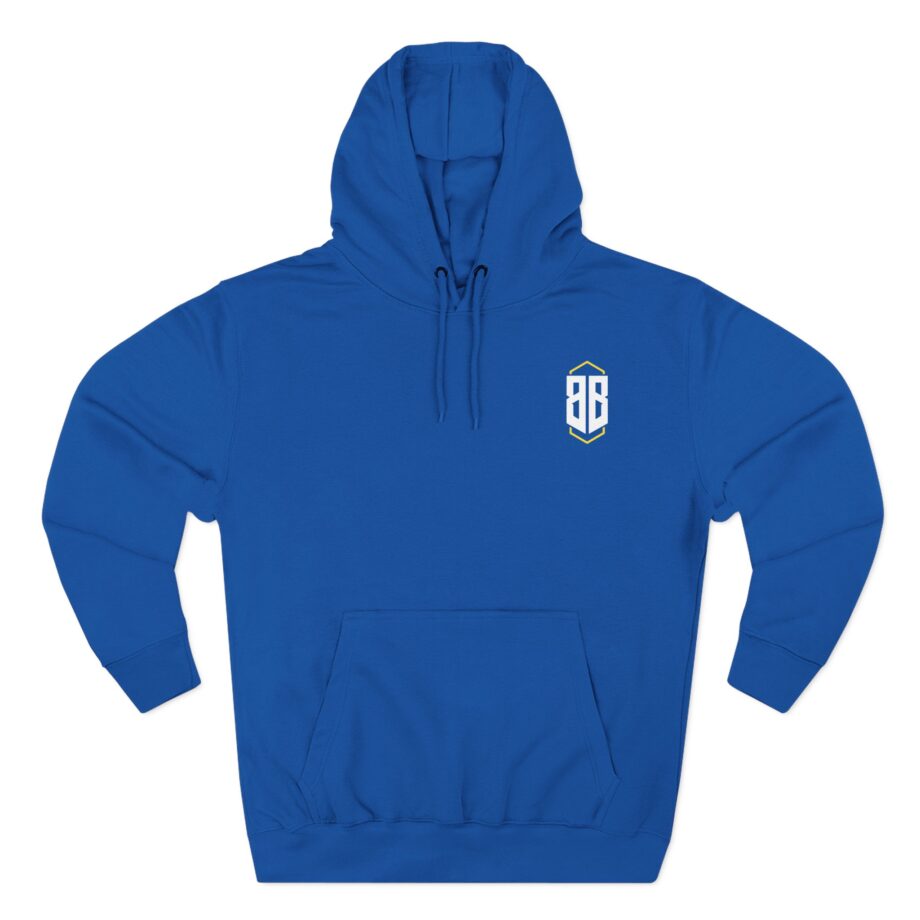 Poofesure Three-Panel Fleece Hoodie