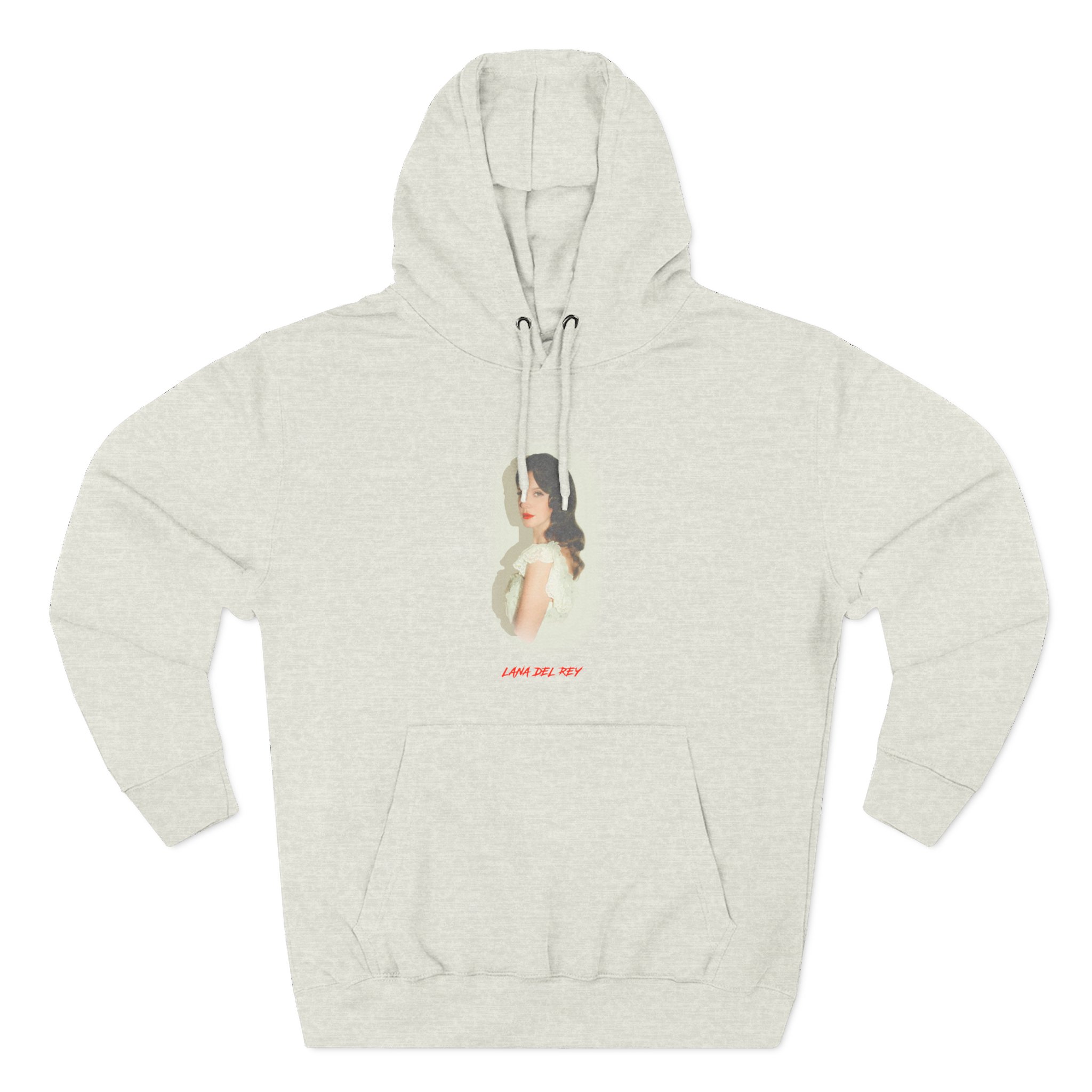 Lanadelrey Indio Portrait Three-Panel Fleece Hoodie