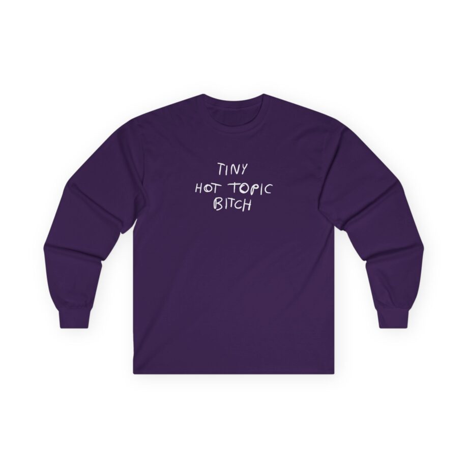 Hayley Williams Tiny Hot Topic Bitch Unisex Ultra Cotton Long Sleeve Tee