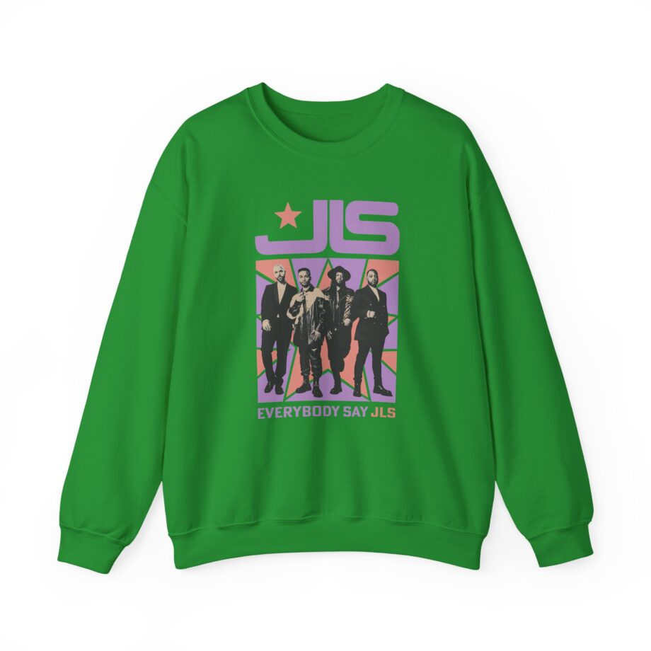 JLS, Everybody Say JLS Photo Star Unisex Heavy Blend™ Crewneck Sweatshirt