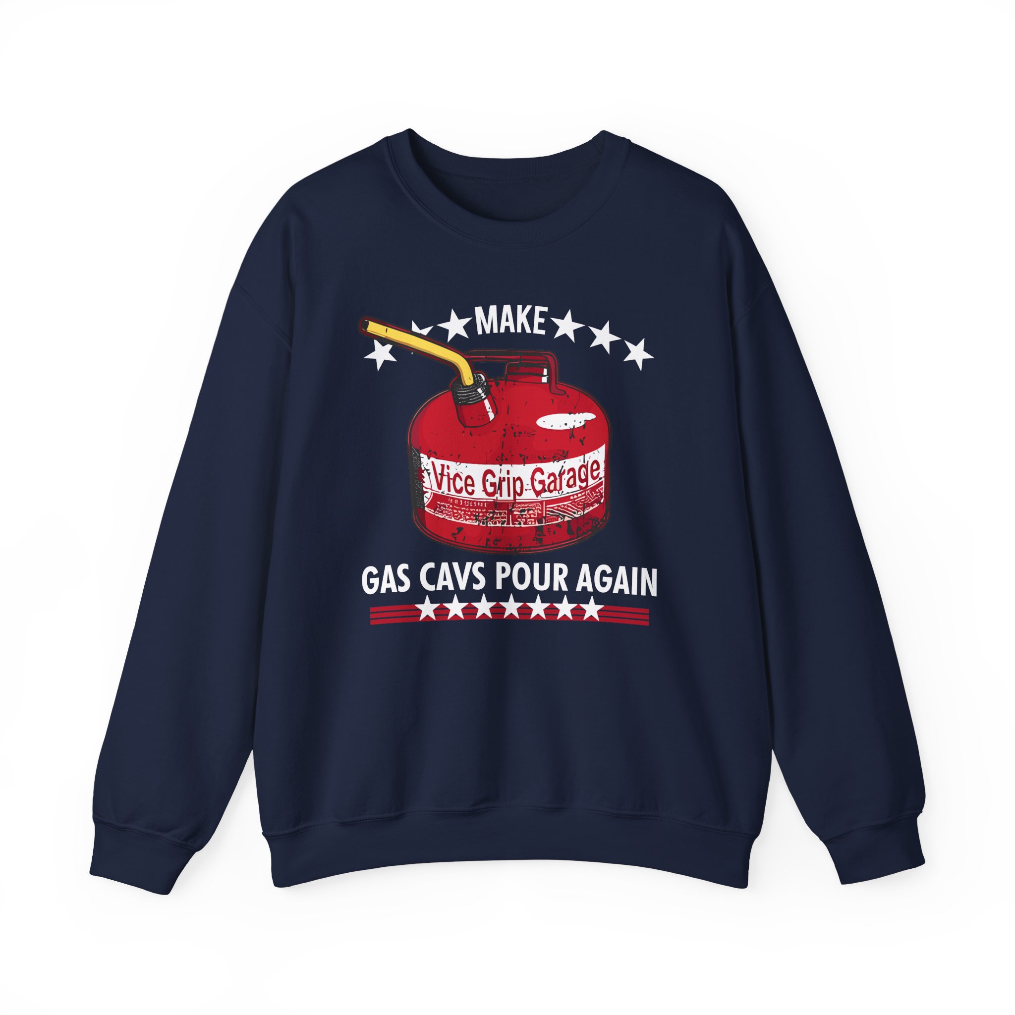 Vicegripgarage Gas Can Unisex Heavy Blendâ„¢ Crewneck Sweatshirt