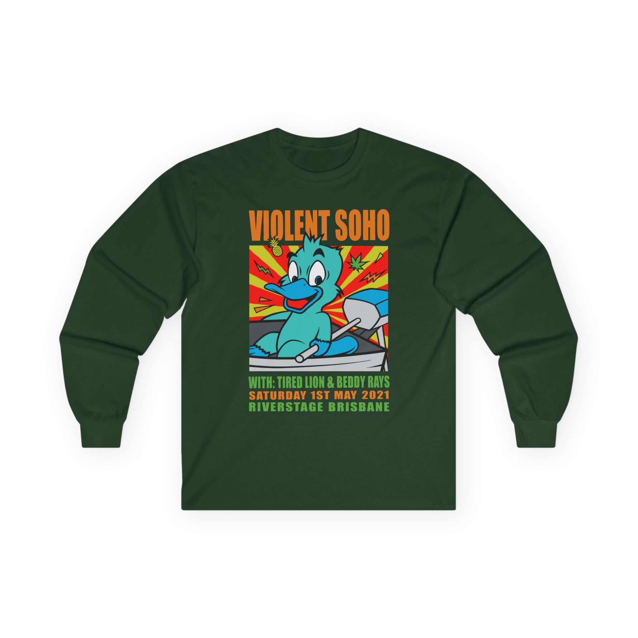Violent Soho  Event Poster Unisex Ultra Cotton Long Sleeve Tee