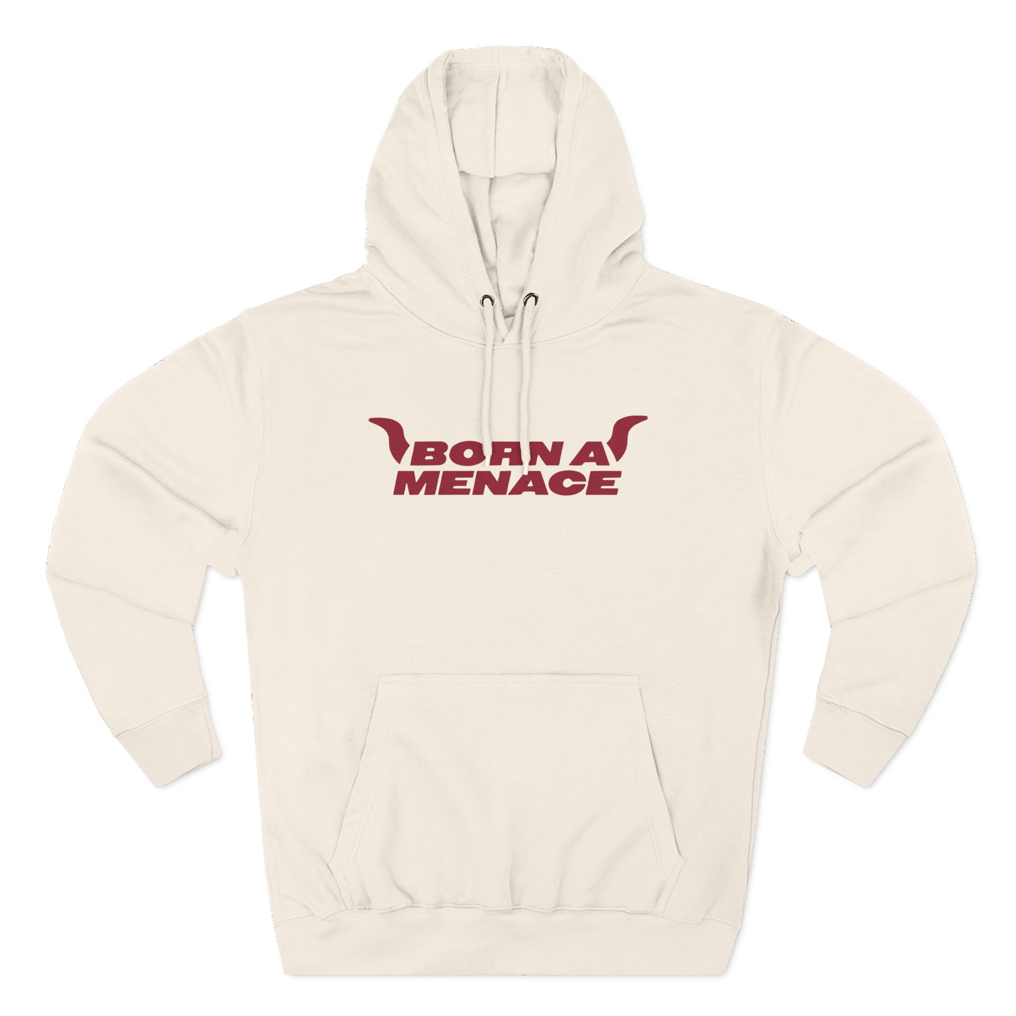 Kanel Joseph Bam Biker Horn Three-Panel Fleece Hoodie
