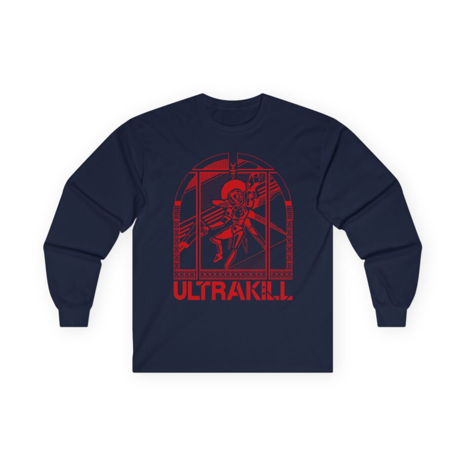 Ultrakill Ultrachurch Unisex Ultra Cotton Long Sleeve Tee