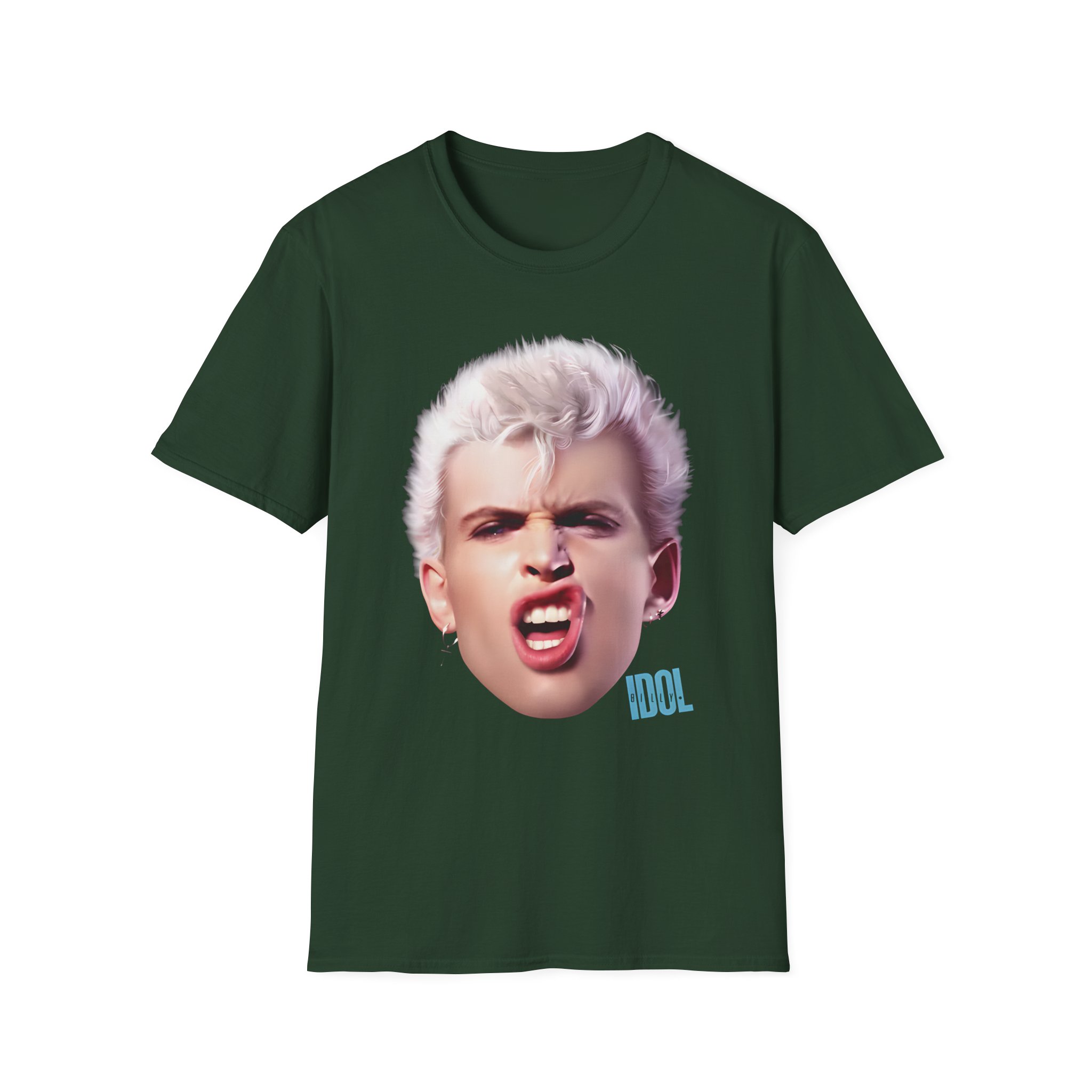 Billy Idol Billy Smirk Unisex Softstyle T-Shirt