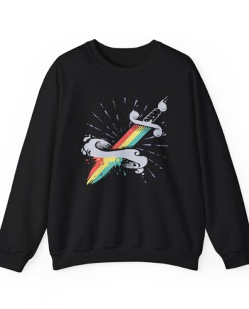 Grounded Willow Sad Stab Unisex Heavy Blend™ Crewneck Sweatshirt