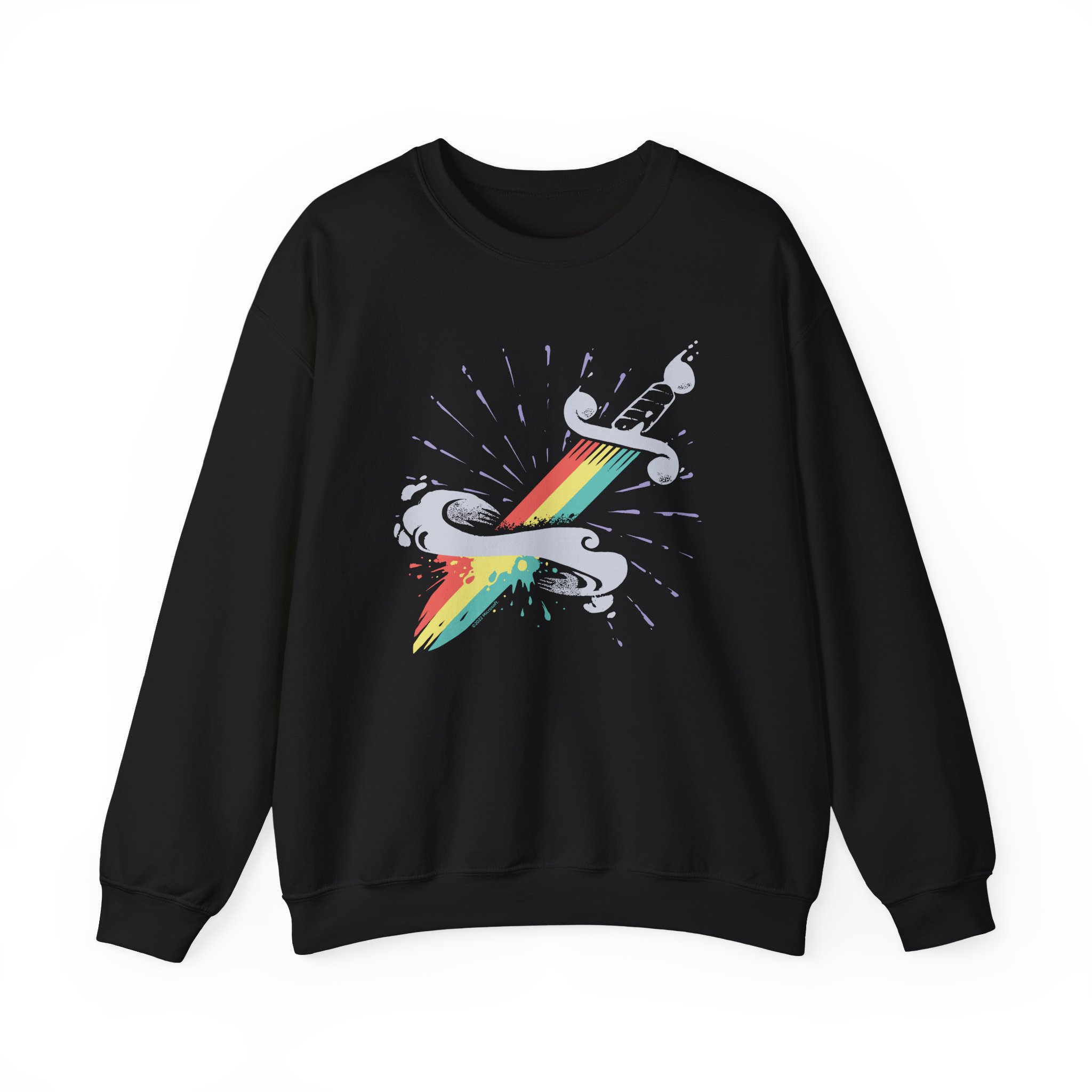 Grounded Willow Sad Stab Unisex Heavy Blendâ„¢ Crewneck Sweatshirt