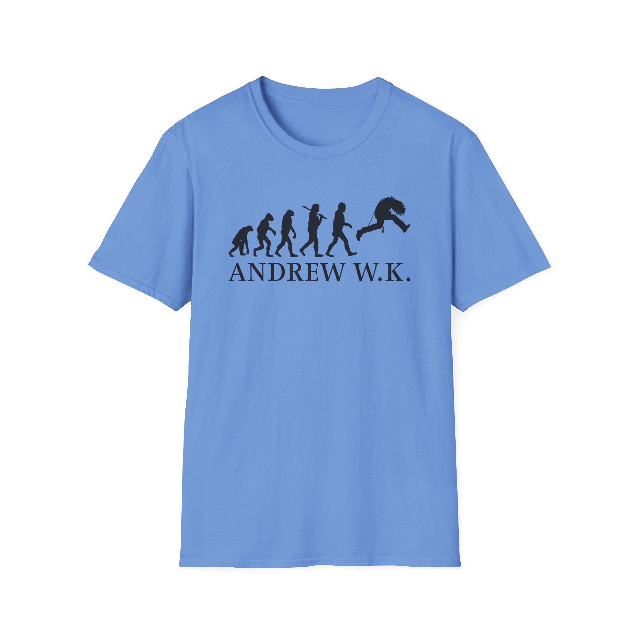 Andrew Wk Evolution of Partying Unisex Softstyle T-Shirt