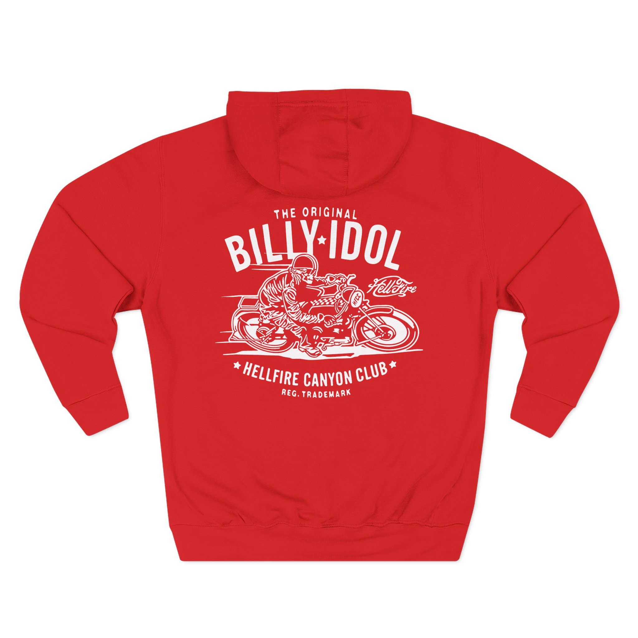 Billy Idol the Original Hellfire Canyon Club Three-Panel Fleece Hoodie